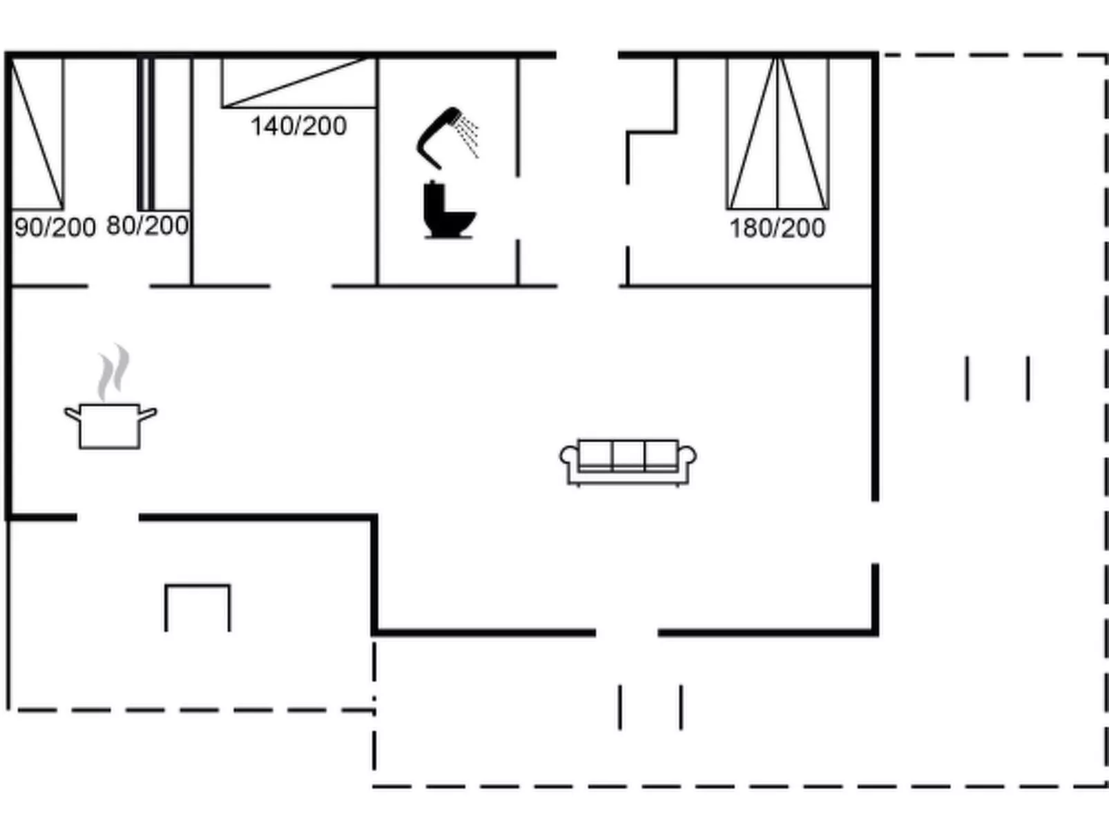 "Iadrik" - 85m to the inlet-Inside