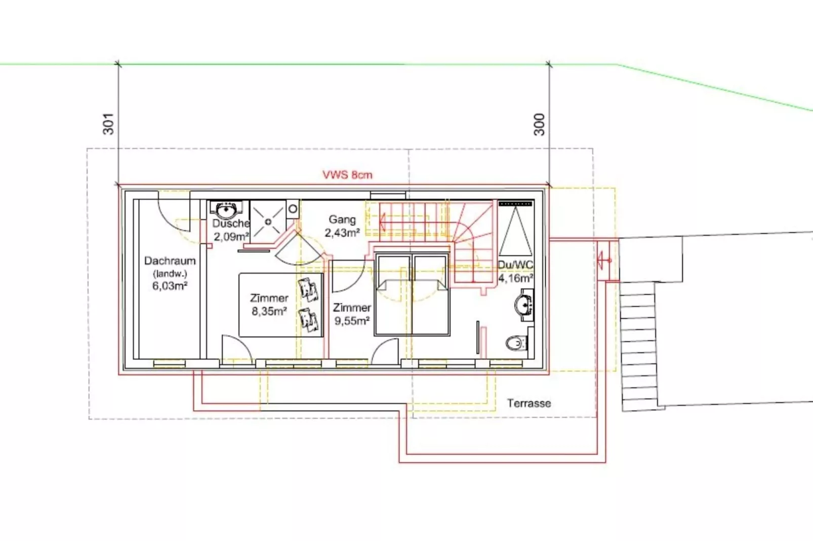 Ferienhaus Hirschbichlalm 6 Personen-Floor plan