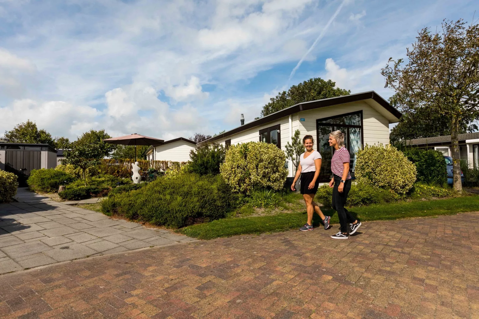 Chalet Basic 5 personen-Exterior summer
