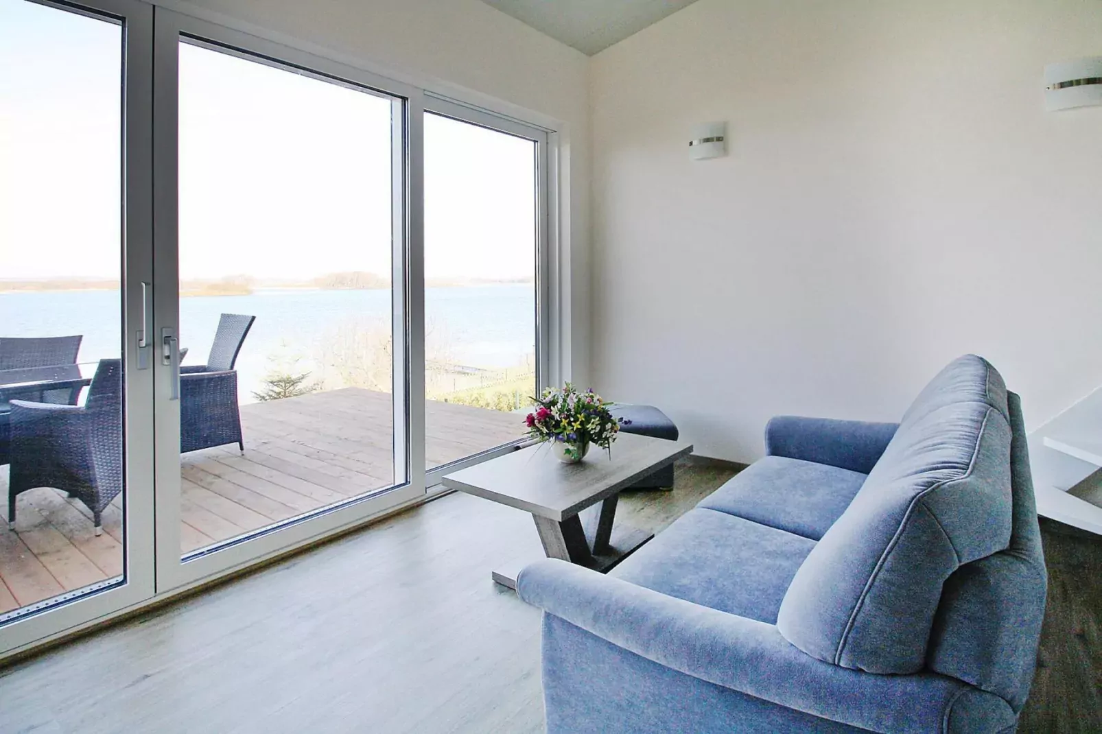 Ferienhaus Seeblick 60 qm-Salon