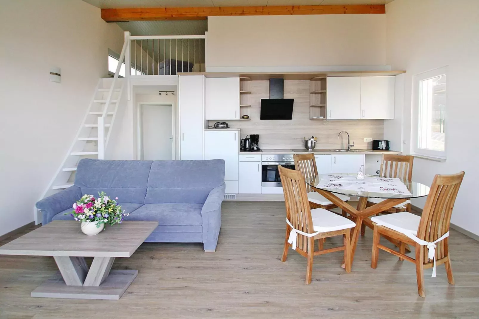 Ferienhaus Seeblick 60 qm-Salon
