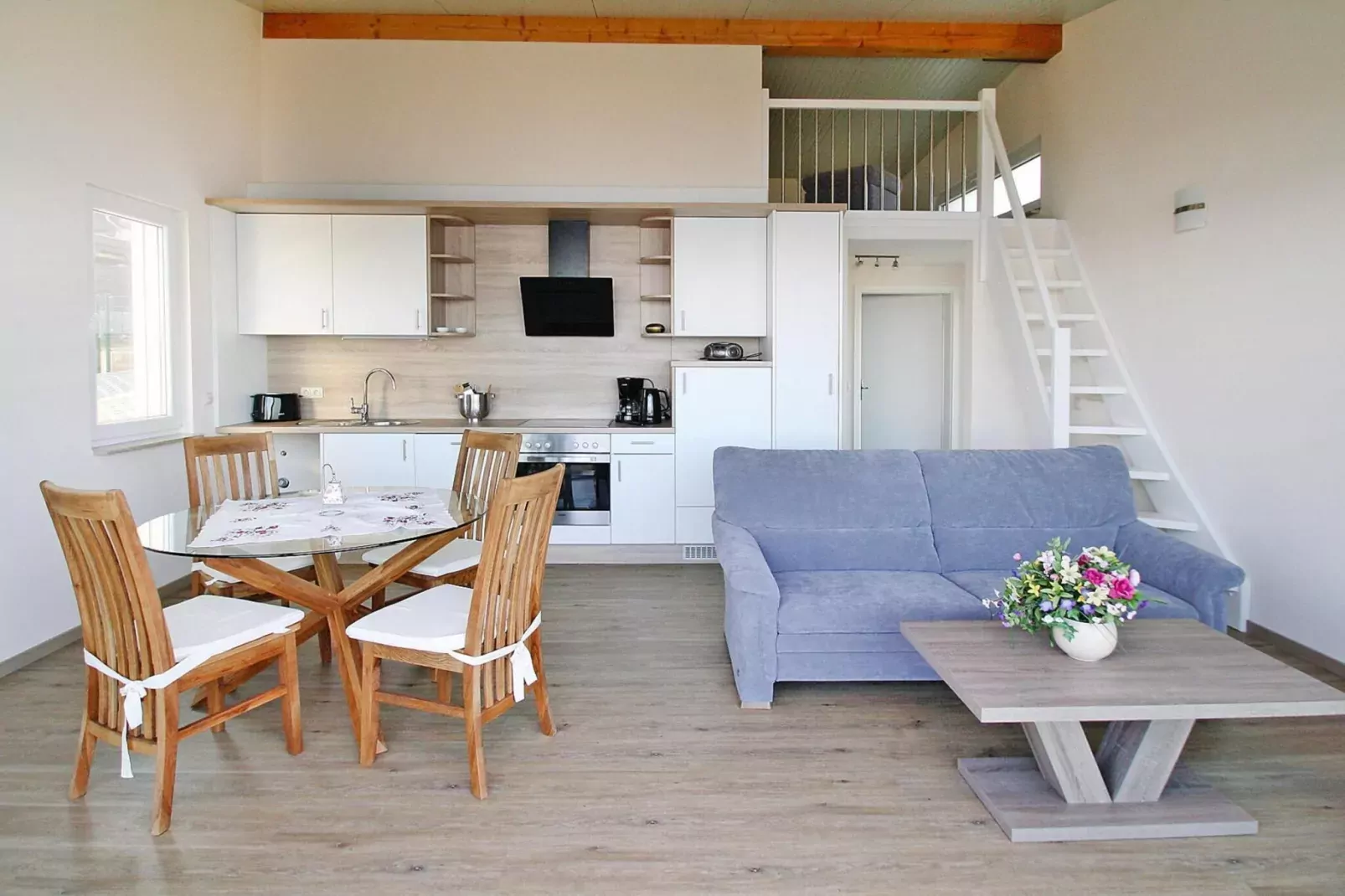 Ferienhaus Seeblick 60 qm-Salon