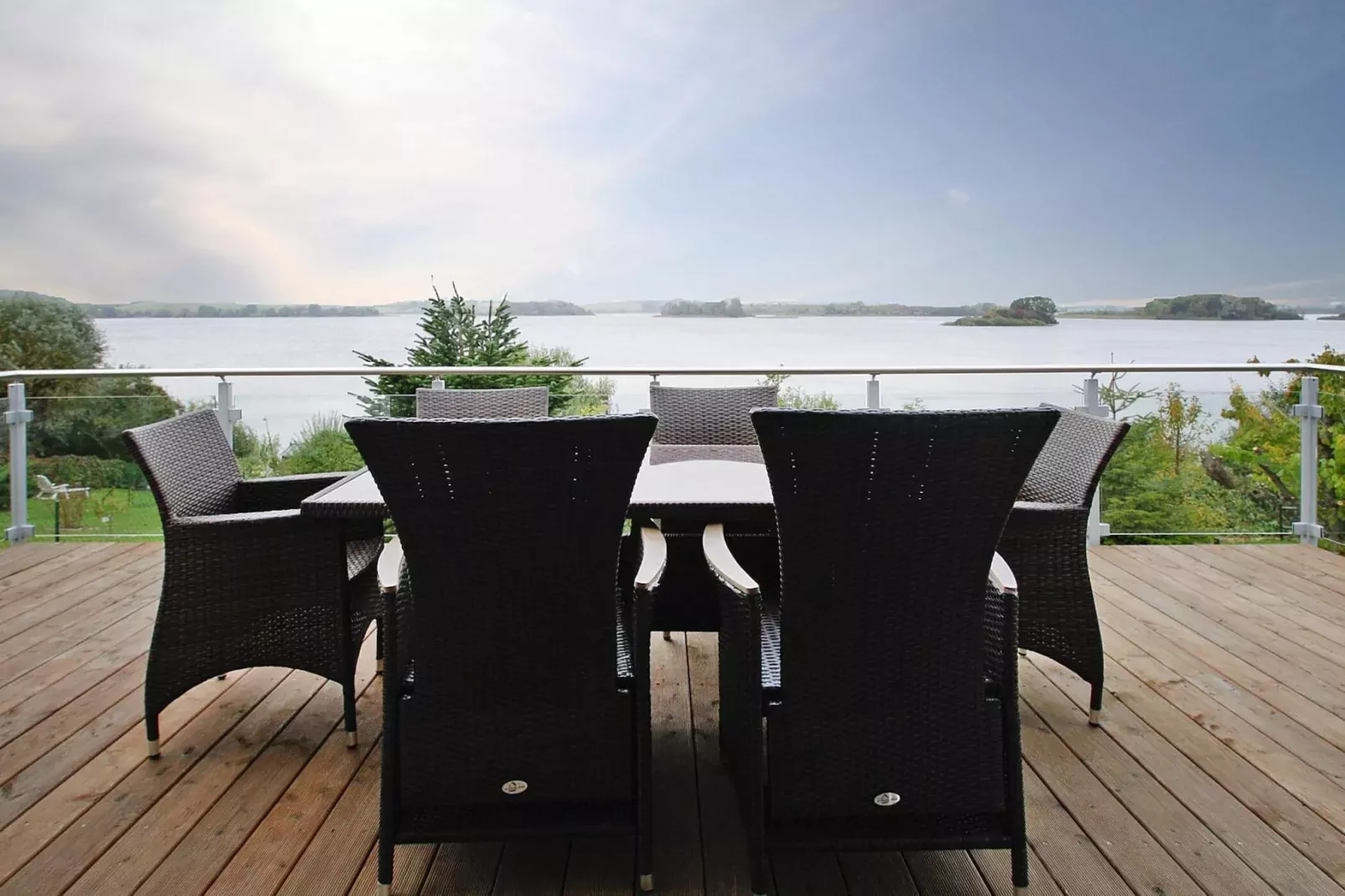 Ferienhaus Seeblick 60 qm-Balcon-terrasse