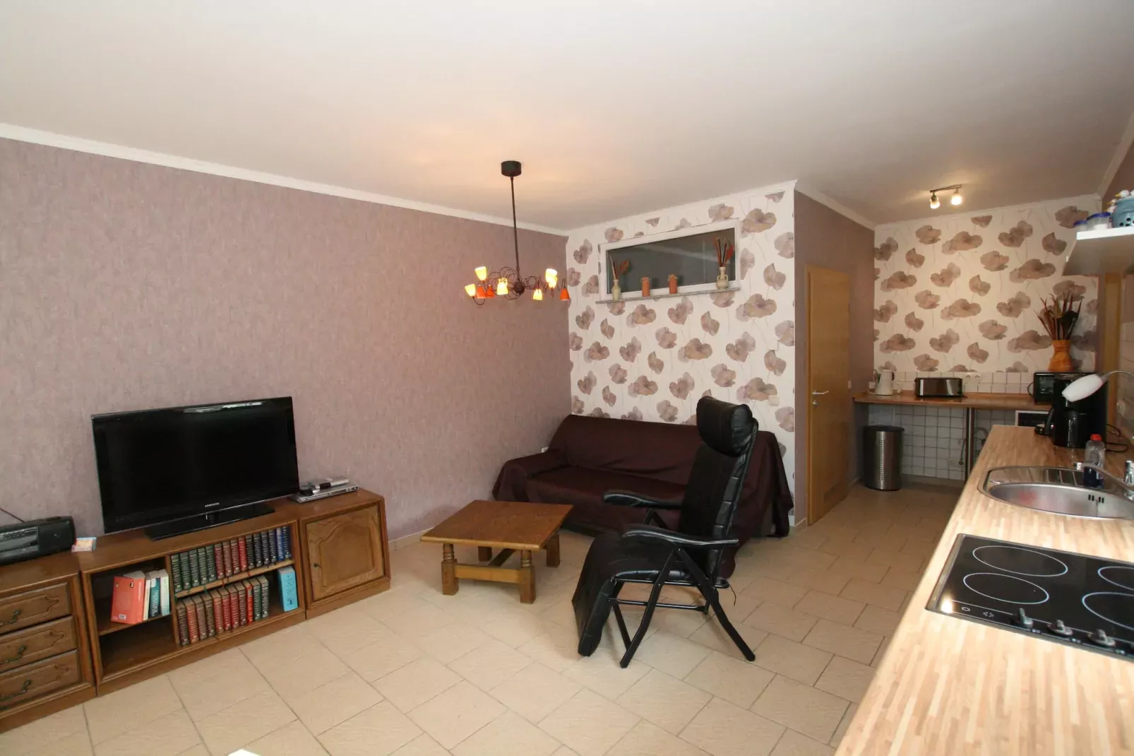 Ferienhaus 60 qm rollstuhlgerecht-Salon