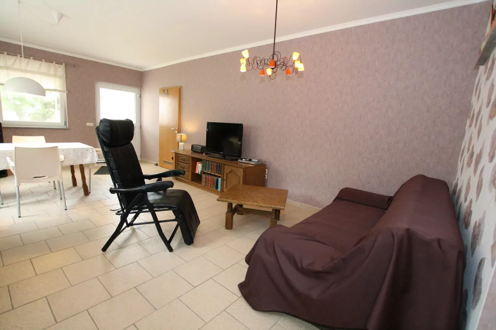 Ferienhaus 60 qm rollstuhlgerecht-Salon