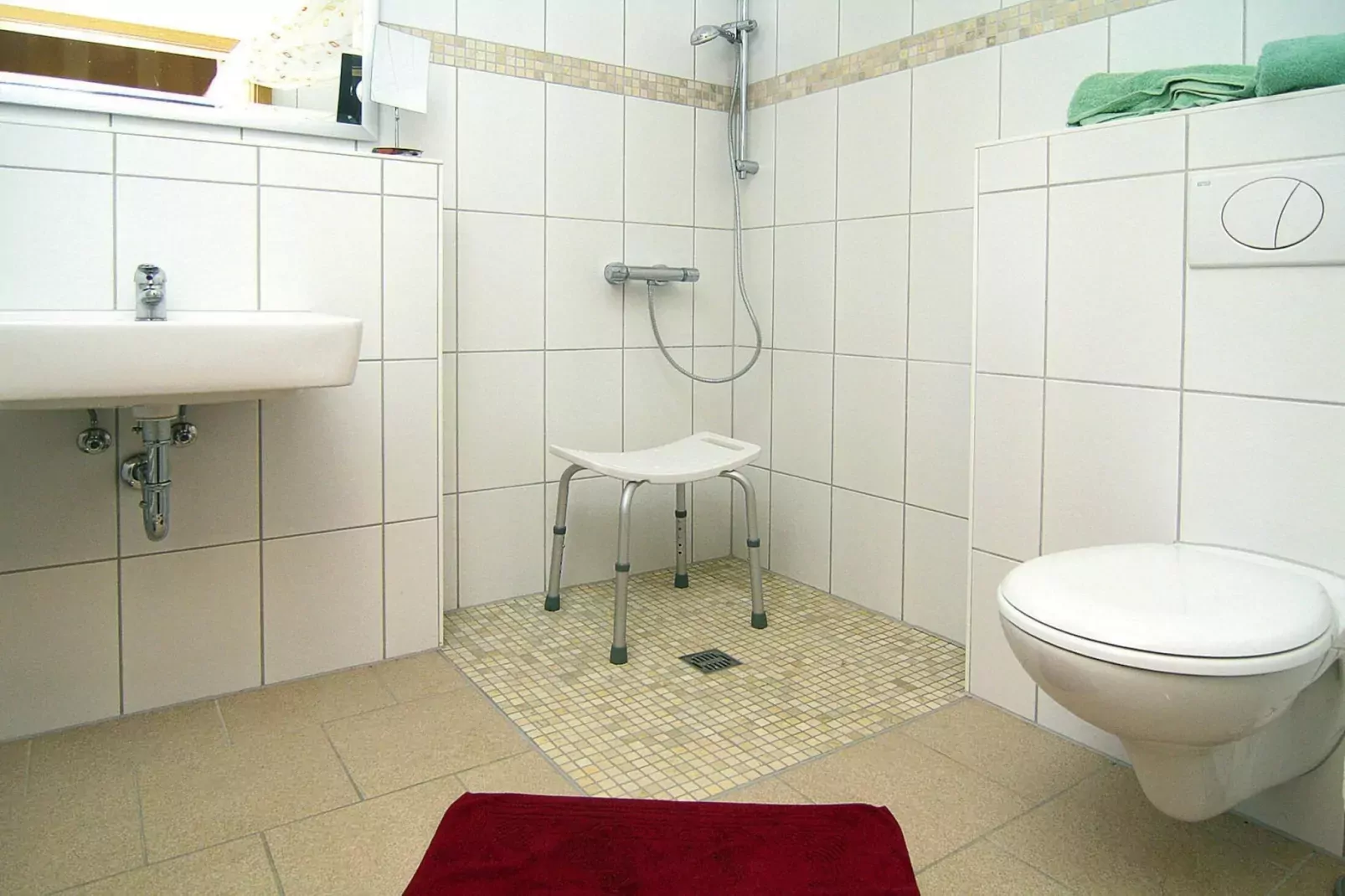 Ferienhaus 60 qm rollstuhlgerecht-Salle de bain