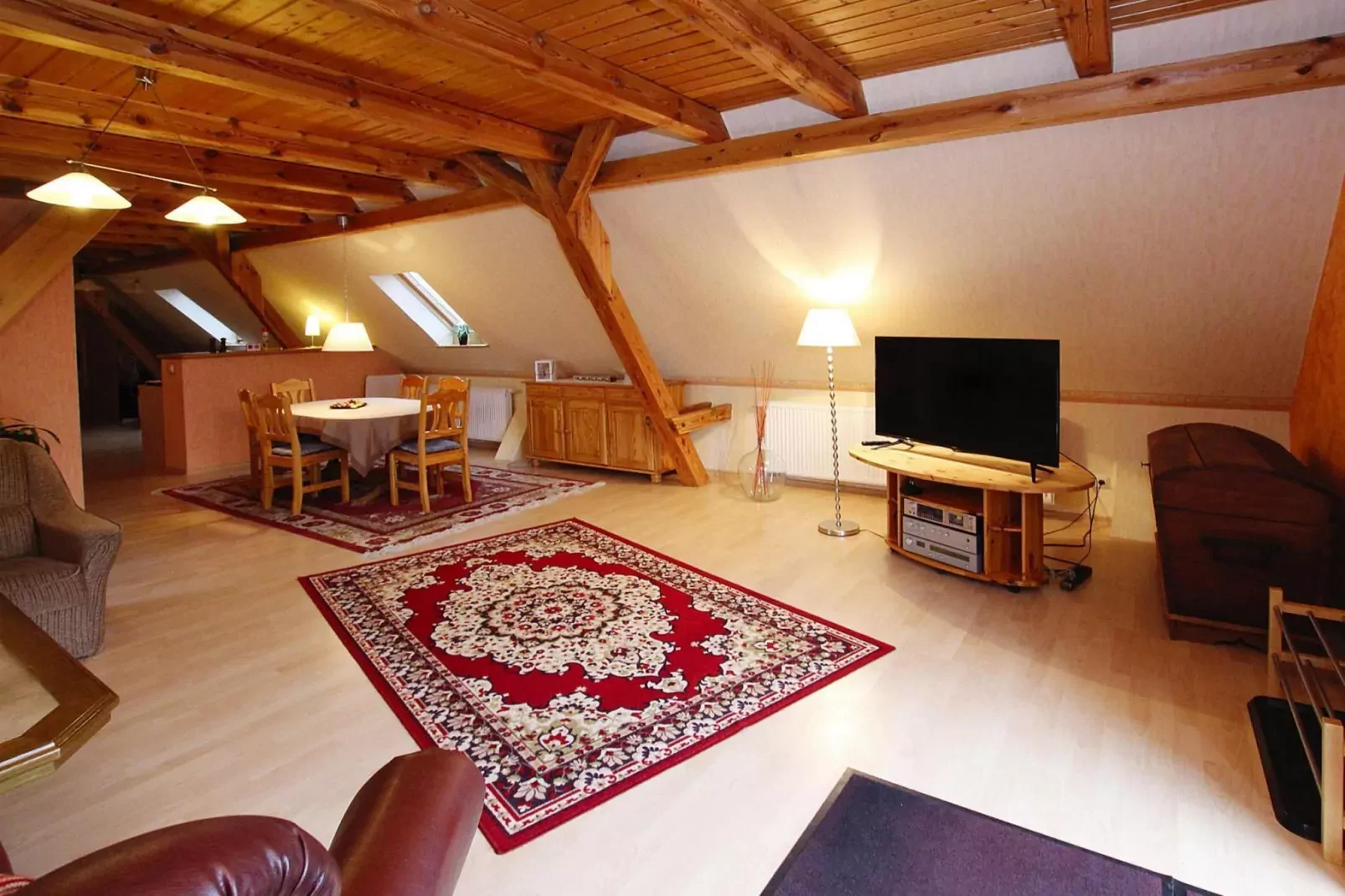 Ferienwohnung 130 qm-Wohnzimmer