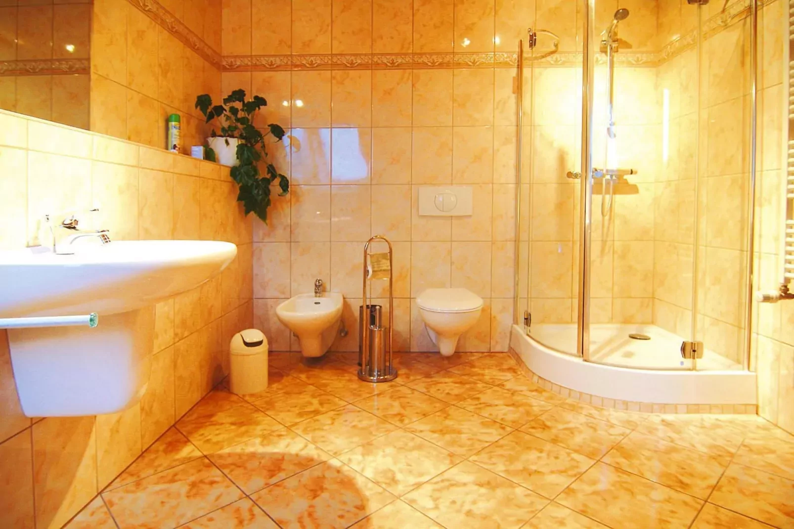 Ferienwohnung 130 qm-Badezimmer