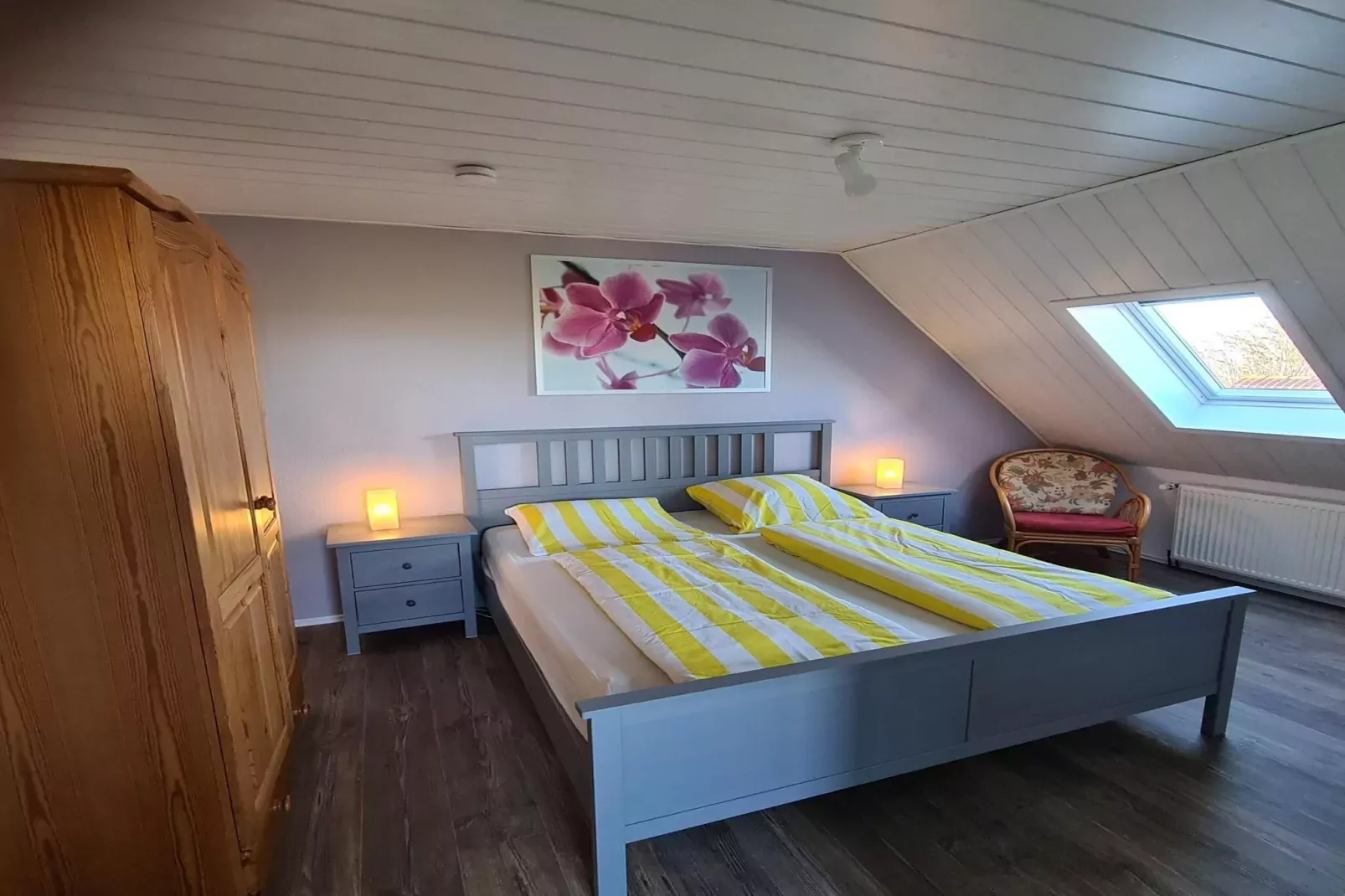 Fewo Wattkieker - Wattseite-Schlafzimmer