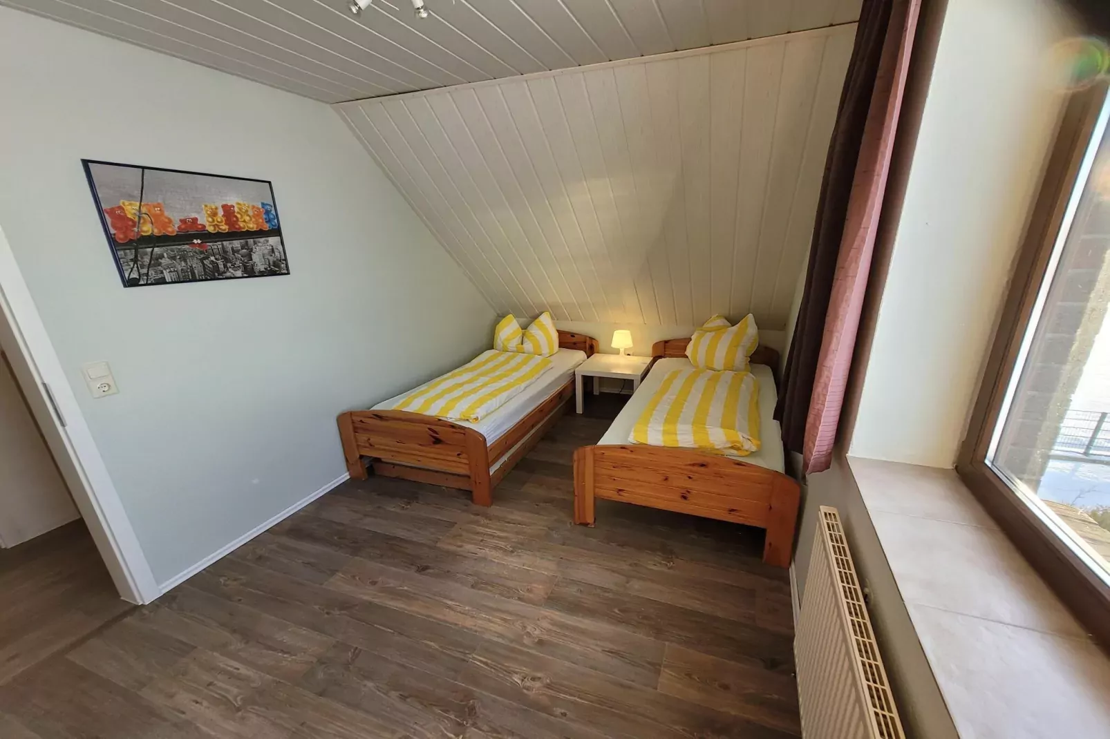 Fewo Wattkieker - Wattseite-Schlafzimmer