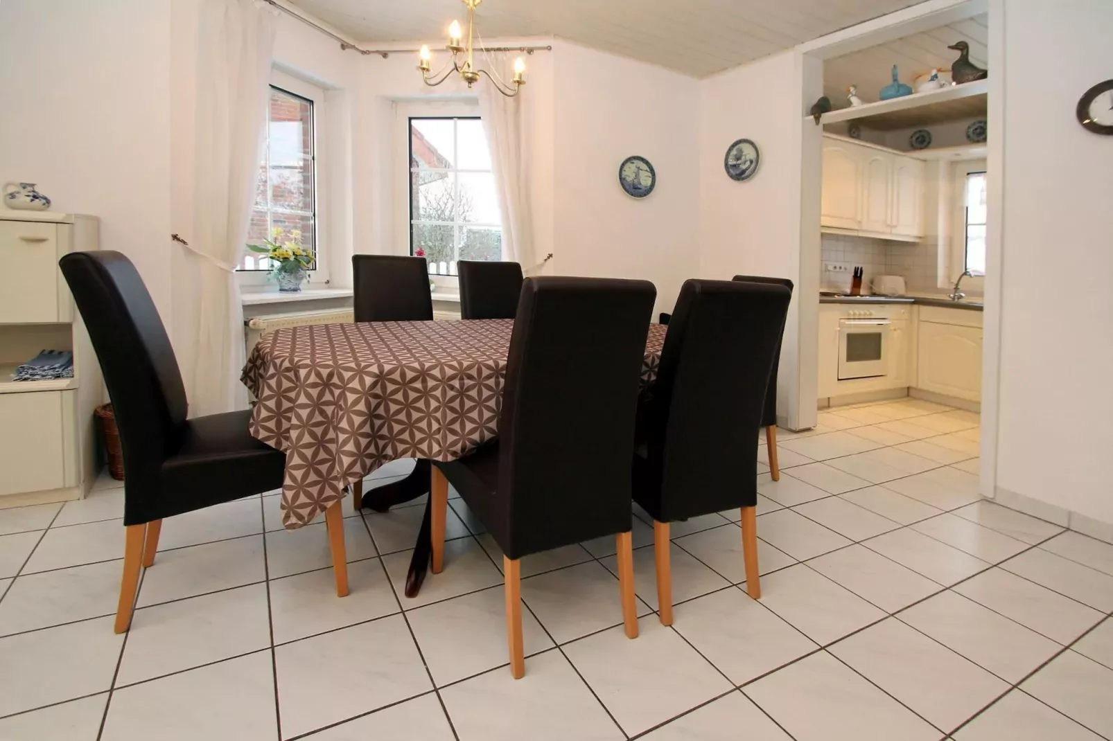 Doppelhaushälfte Friesenglück Neßmersiel-Dining room