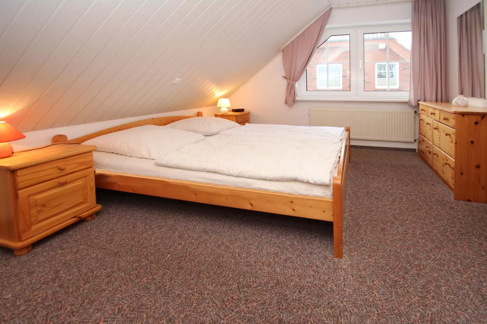 Doppelhaushälfte Friesenglück Neßmersiel-Bedroom