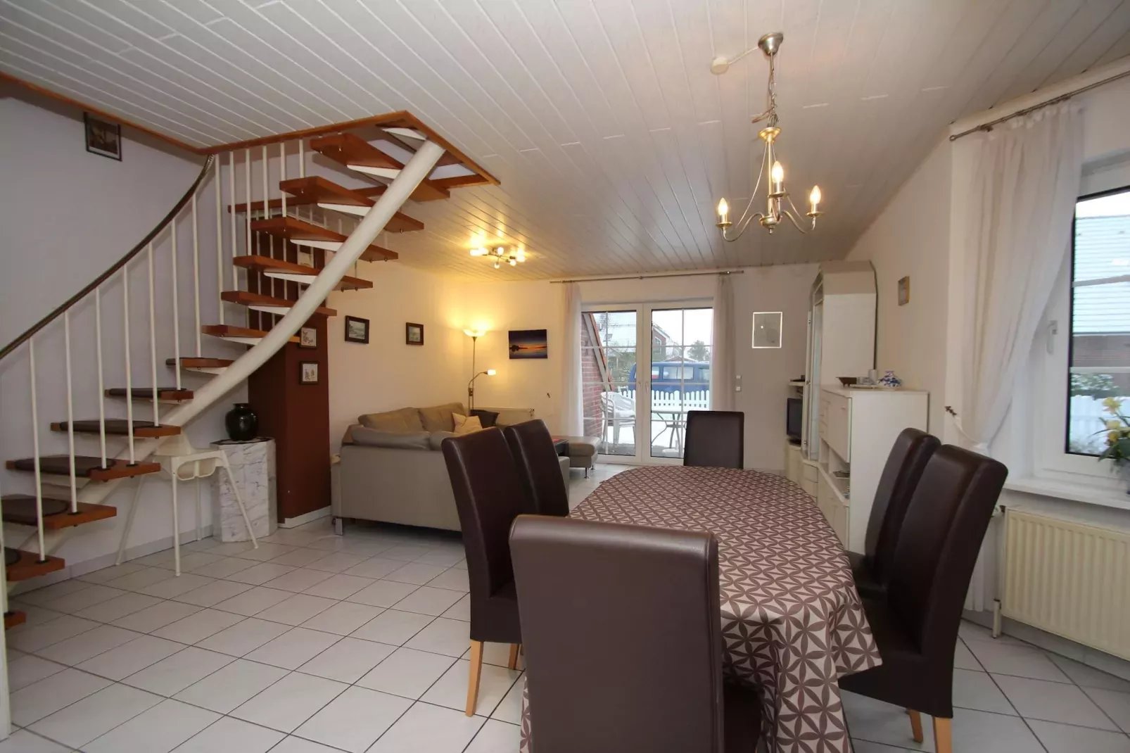 Doppelhaushälfte Friesenglück Neßmersiel-Dining room