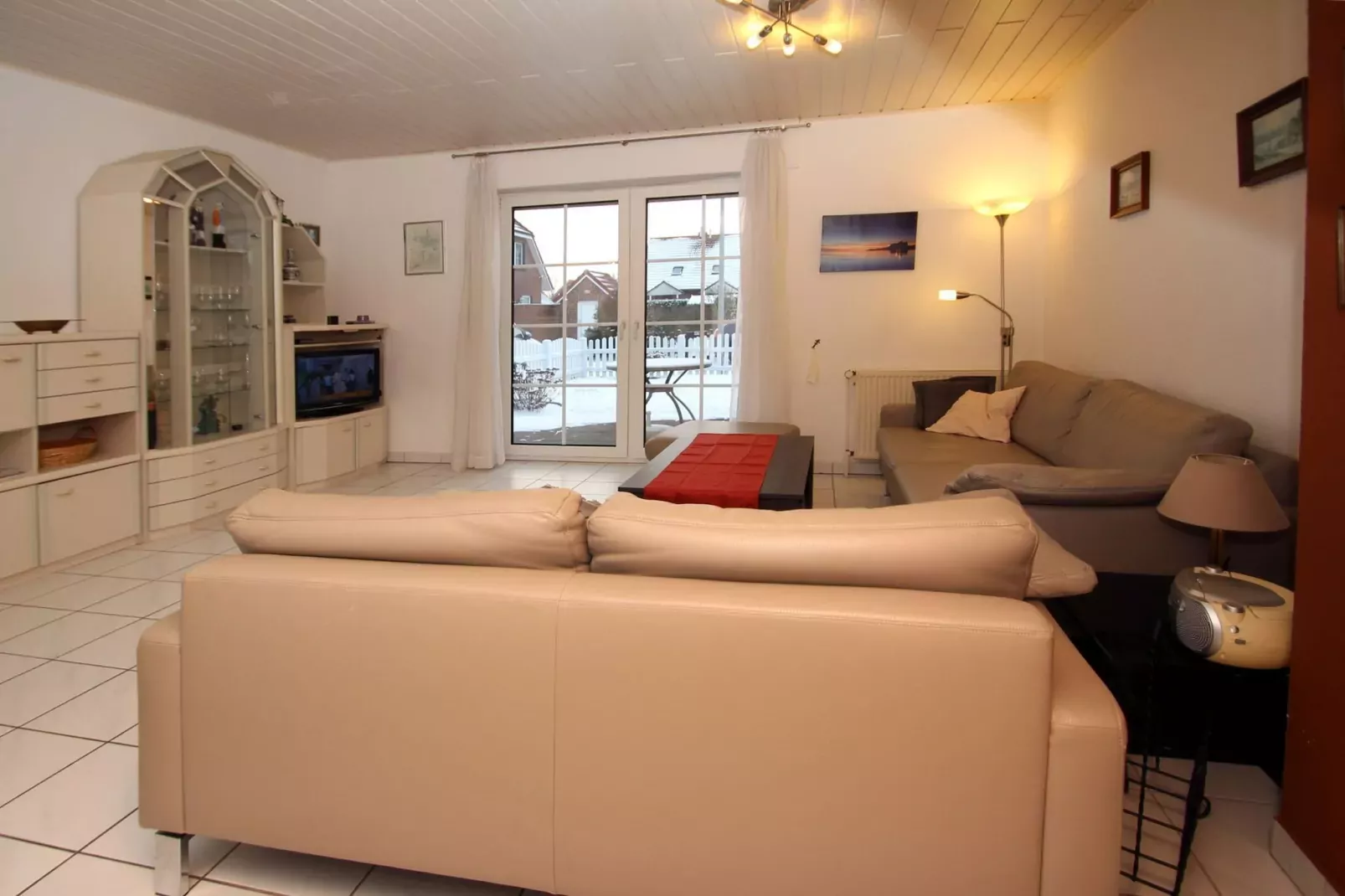 Doppelhaushälfte Friesenglück Neßmersiel-Living room