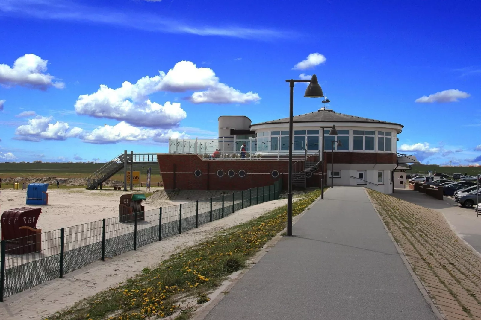 Gemütliche Nordsee-Wohnung in Neßmersiel mit Garten und Feldblick-Areas summer 5km