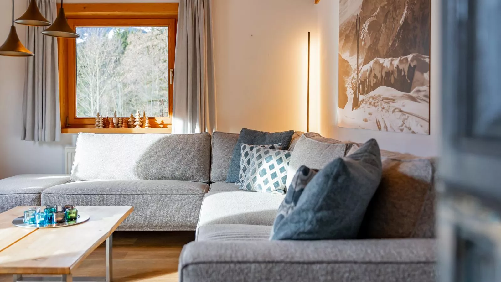 Chalet Huski Viehhofen-Living room