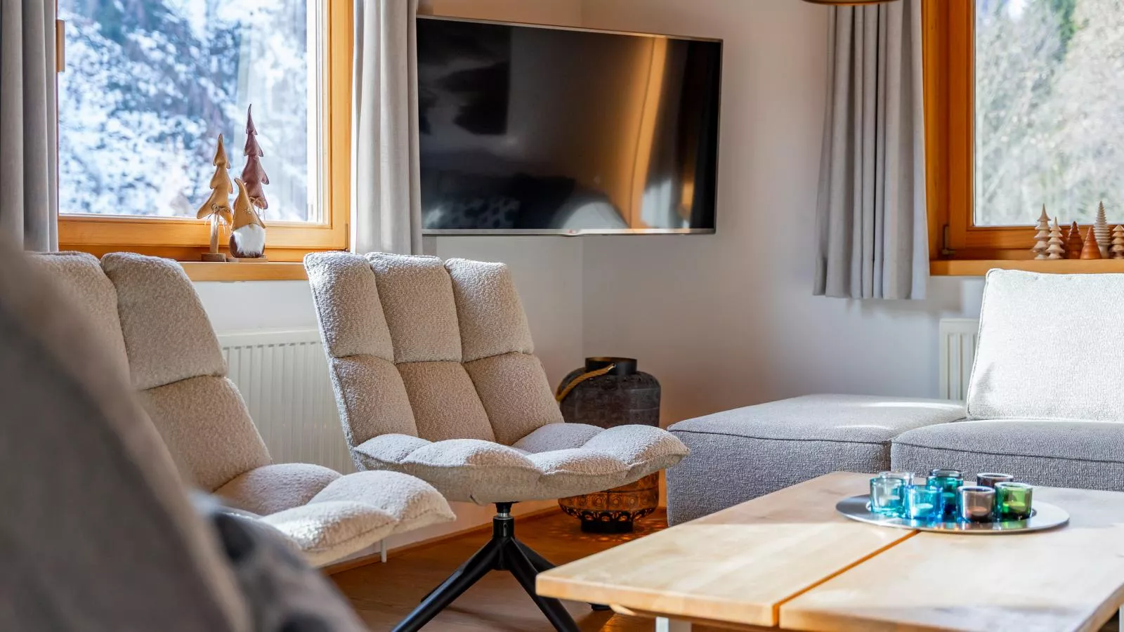 Chalet Huski Viehhofen-Living room
