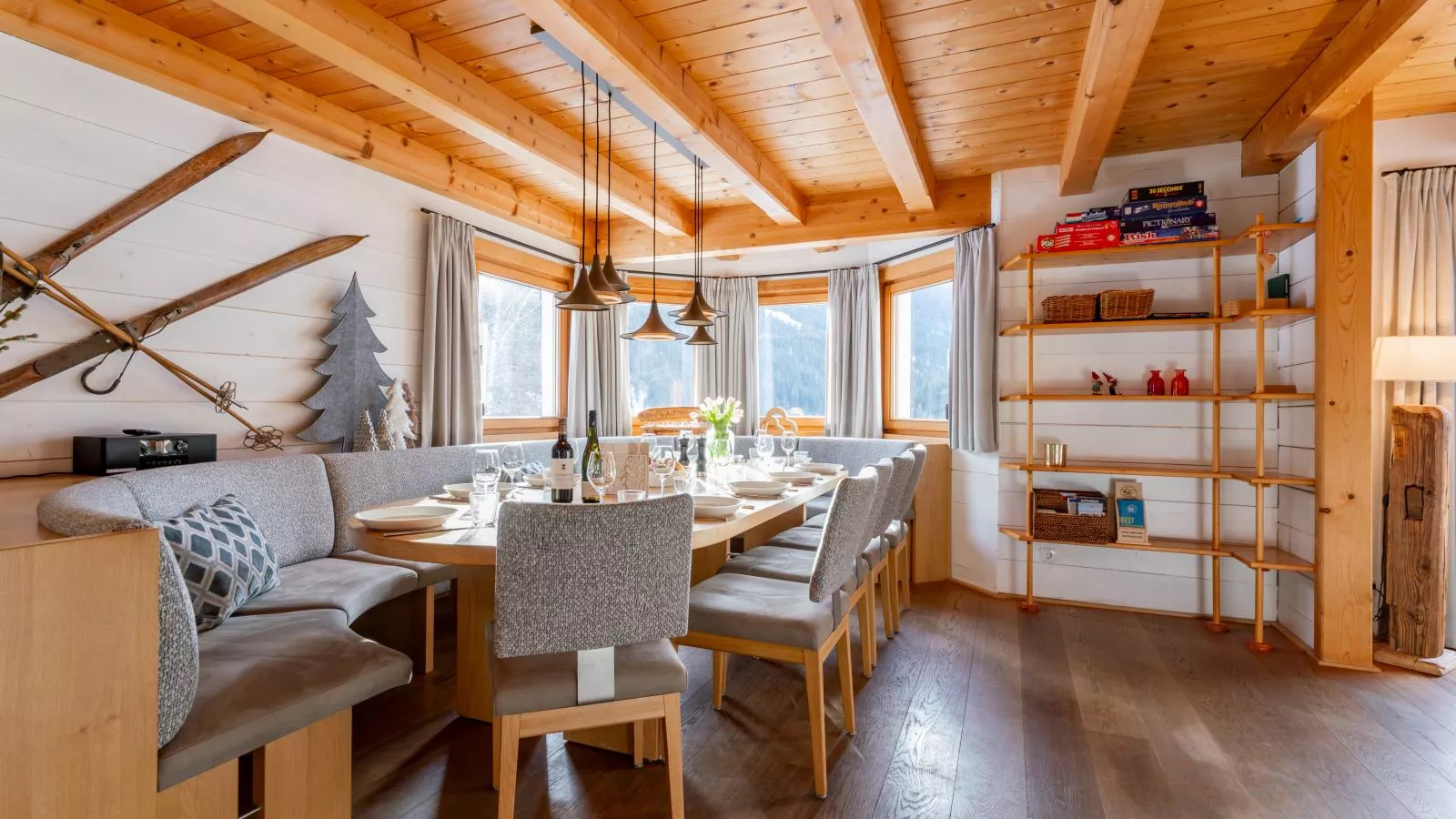 Chalet Huski Viehhofen-Dining room