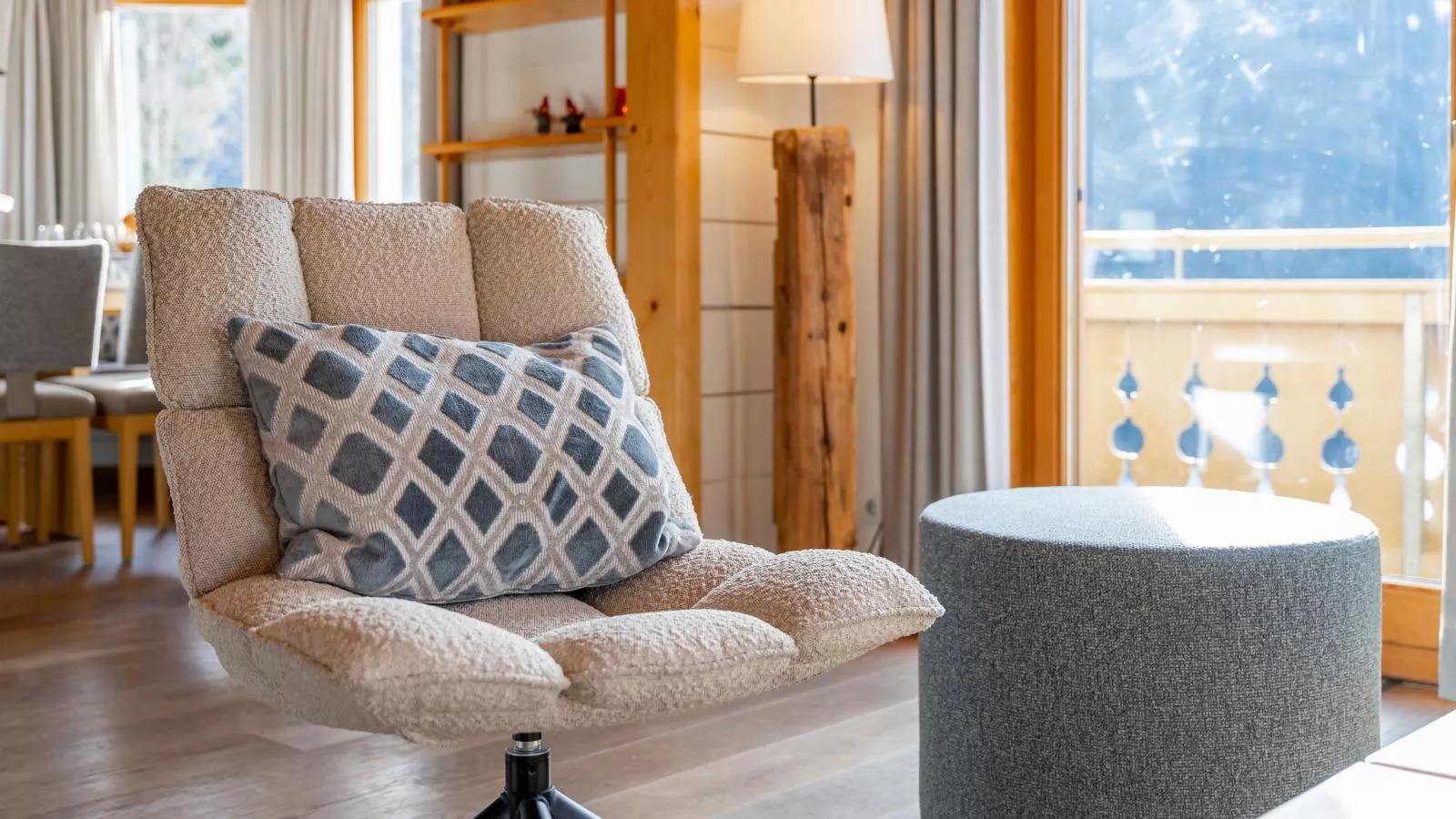 Chalet Huski Viehhofen-Living room