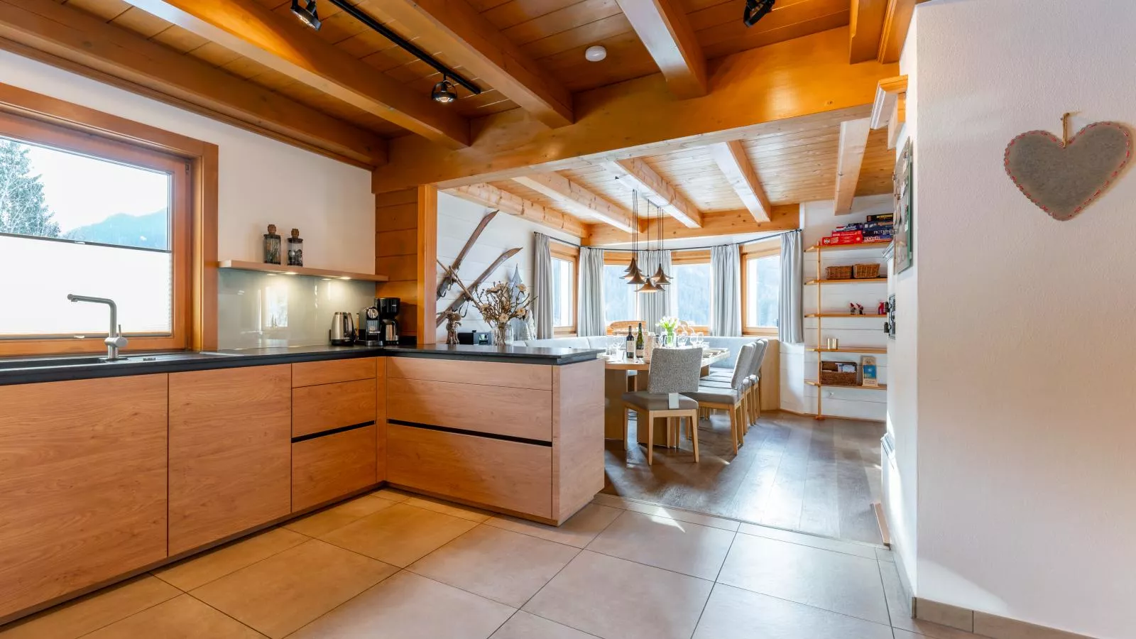 Chalet Huski Viehhofen-Kitchen