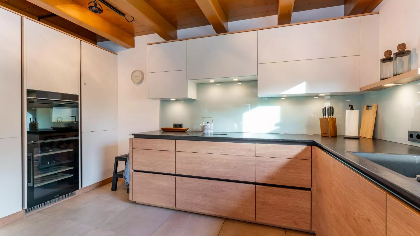 Chalet Huski Viehhofen-Kitchen