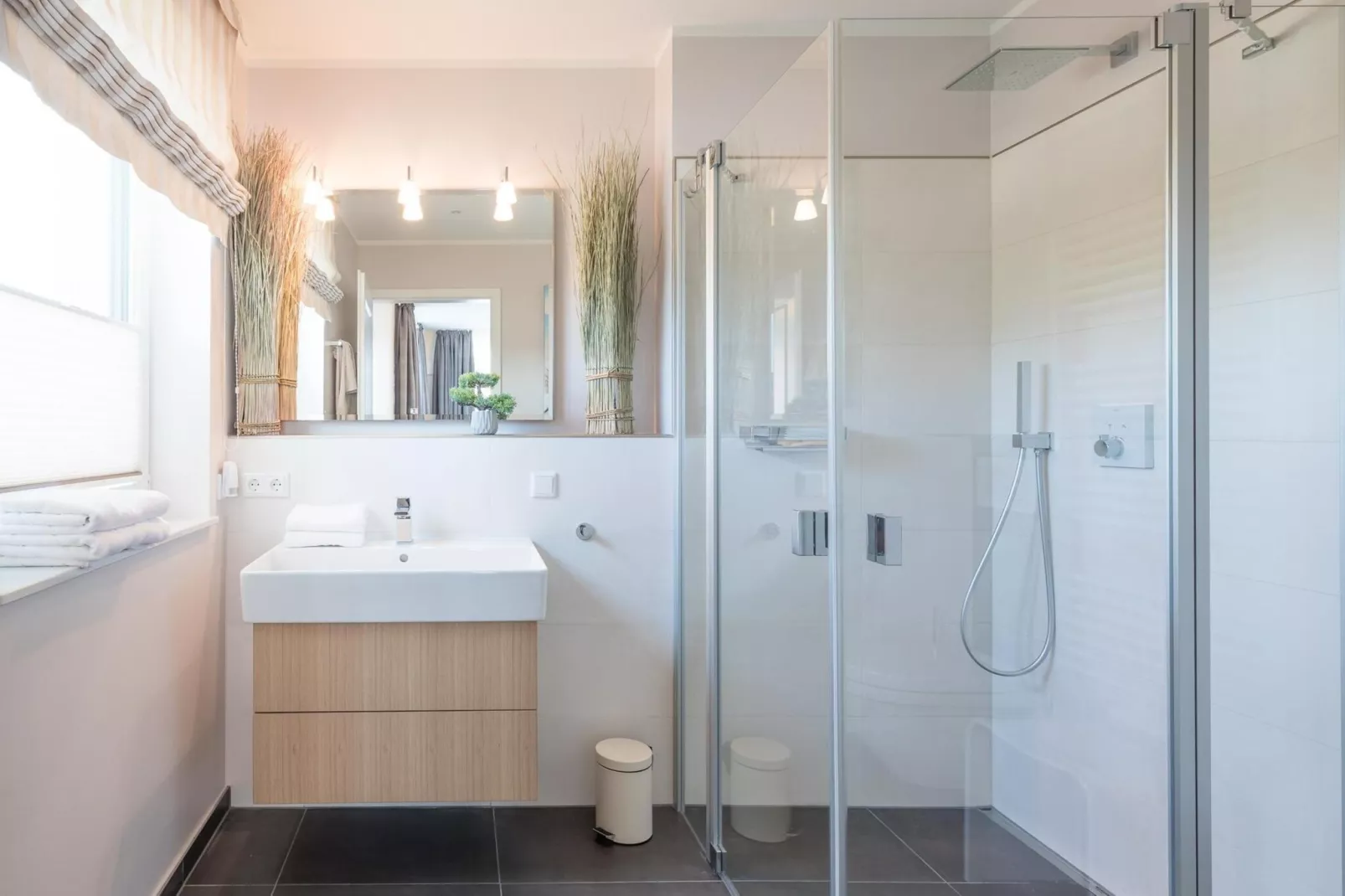 SeeZeichen auf Nordstrand 3 Personen-Bathroom