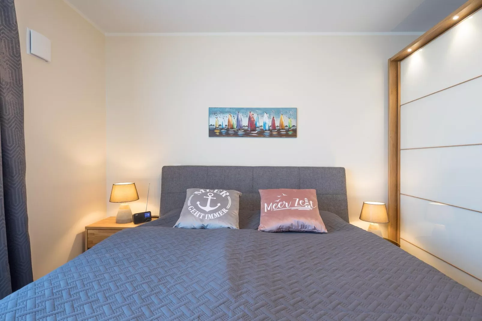 SeeZeichen auf Nordstrand - 4 Personen-Bedroom