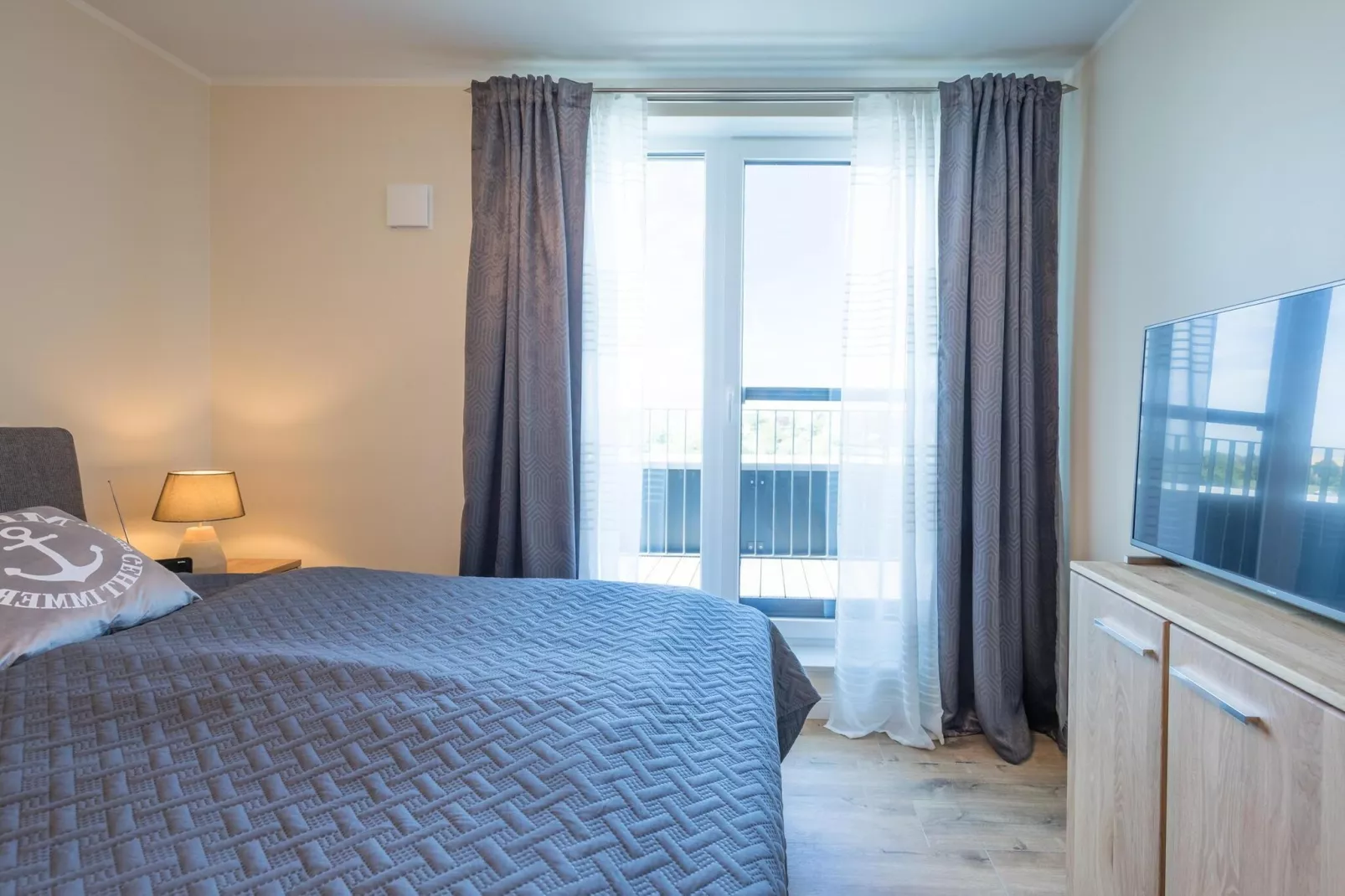 SeeZeichen auf Nordstrand - 4 Personen-Bedroom