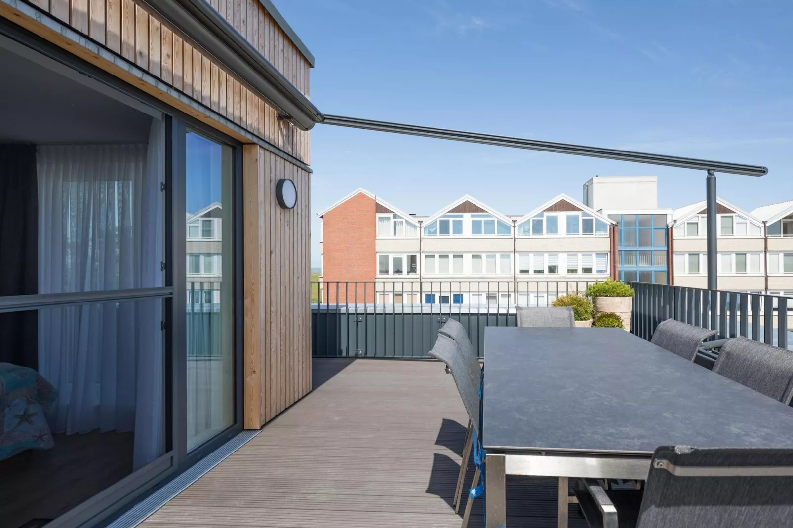 SeeZeichen auf Nordstrand - 4 Personen-Terrace balcony