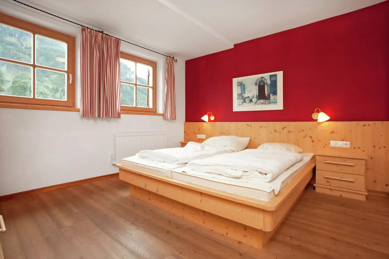 Chalets im Wald-Schlafzimmer