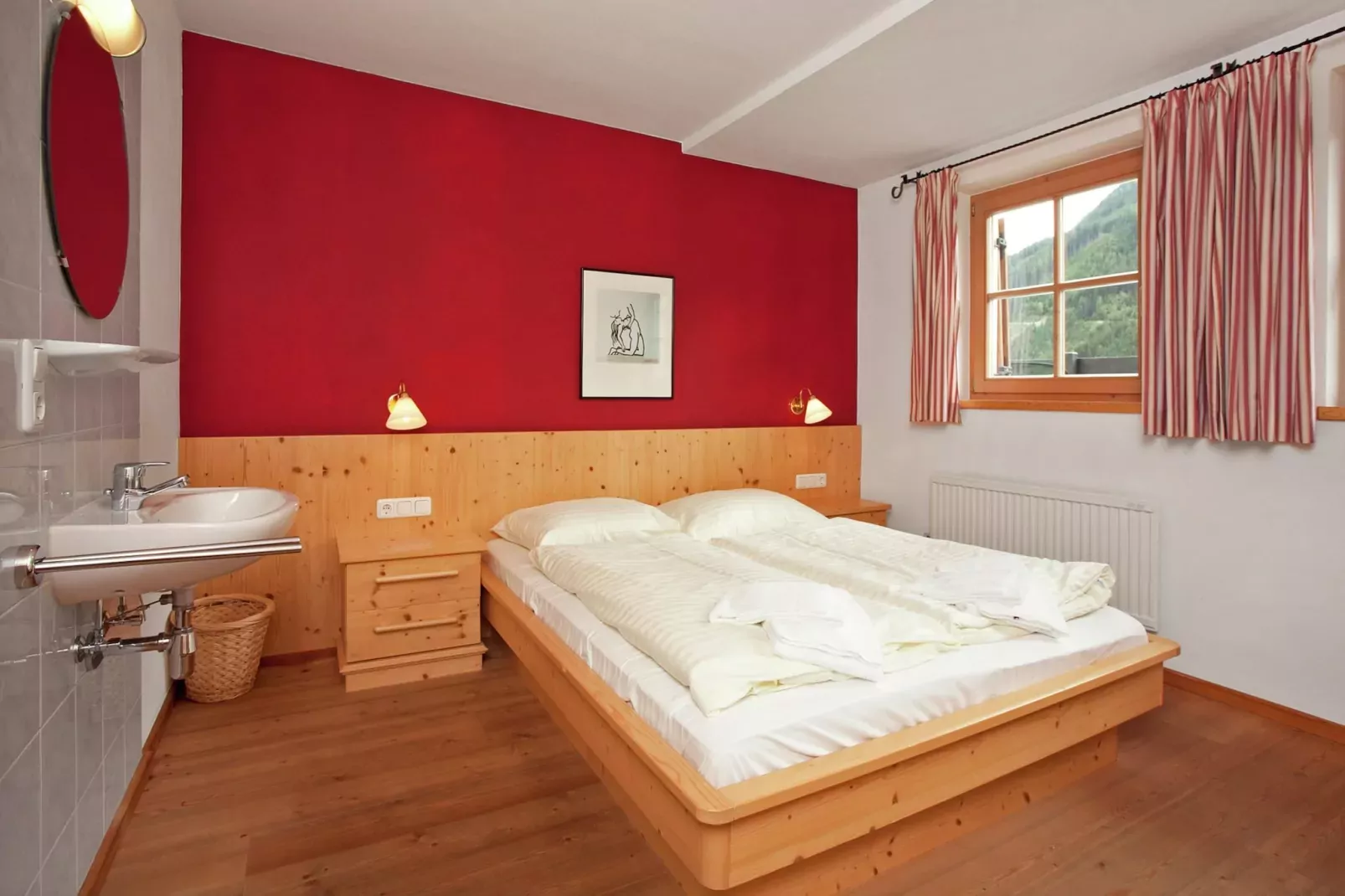 Chalets im Wald-Schlafzimmer