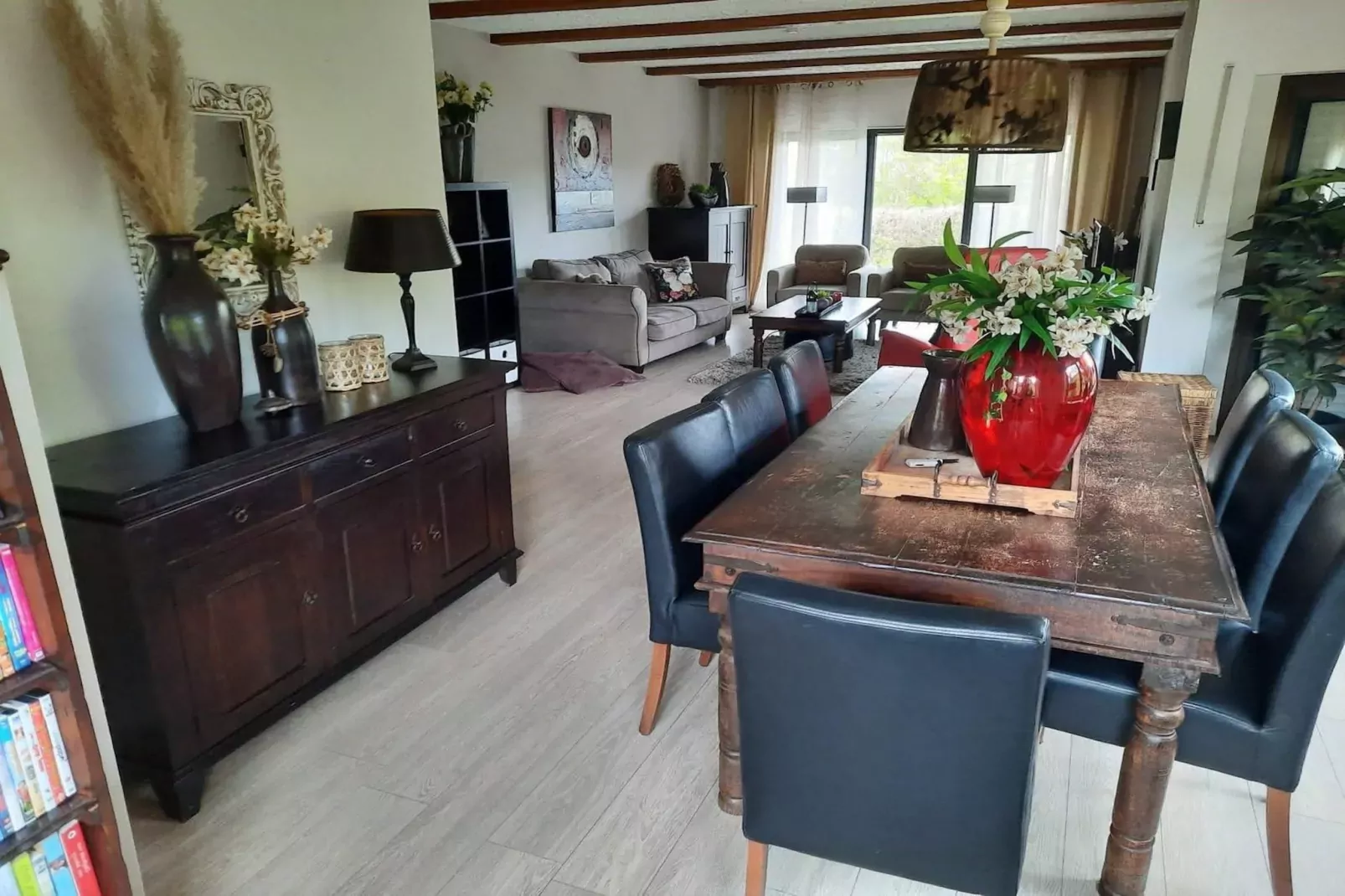 Ferienhaus Diemelquelle-Gärten Sommer