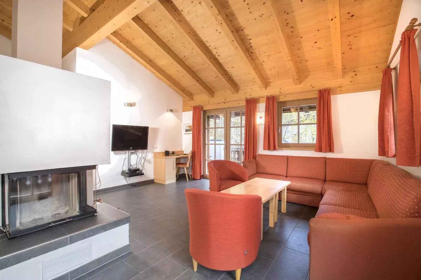 Chalets im Wald-Living room