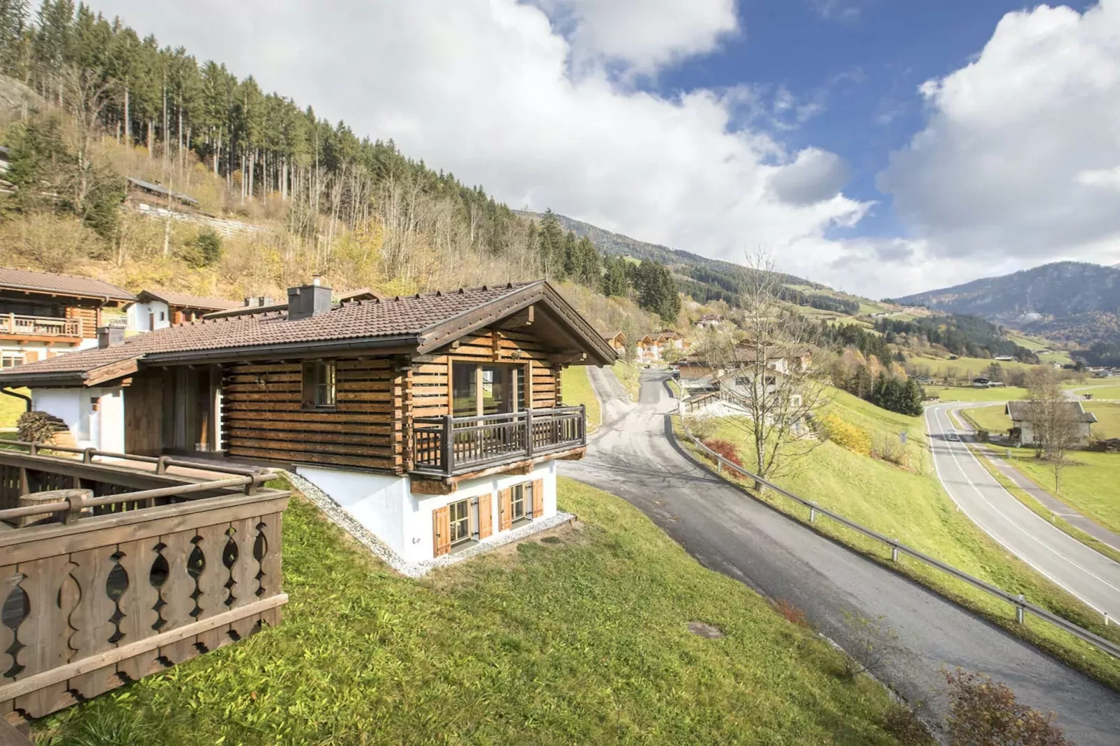 Chalets im Wald