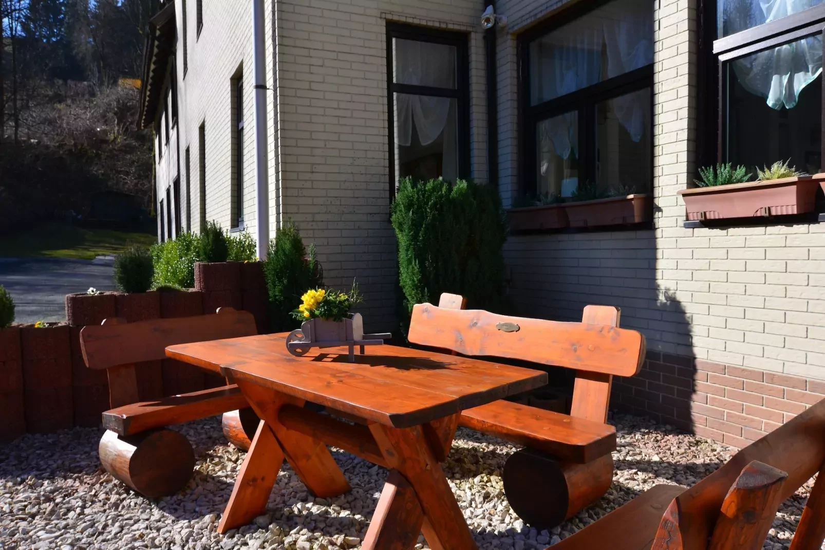 Ferienwohnung Sonne in Harz-Terrace balcony