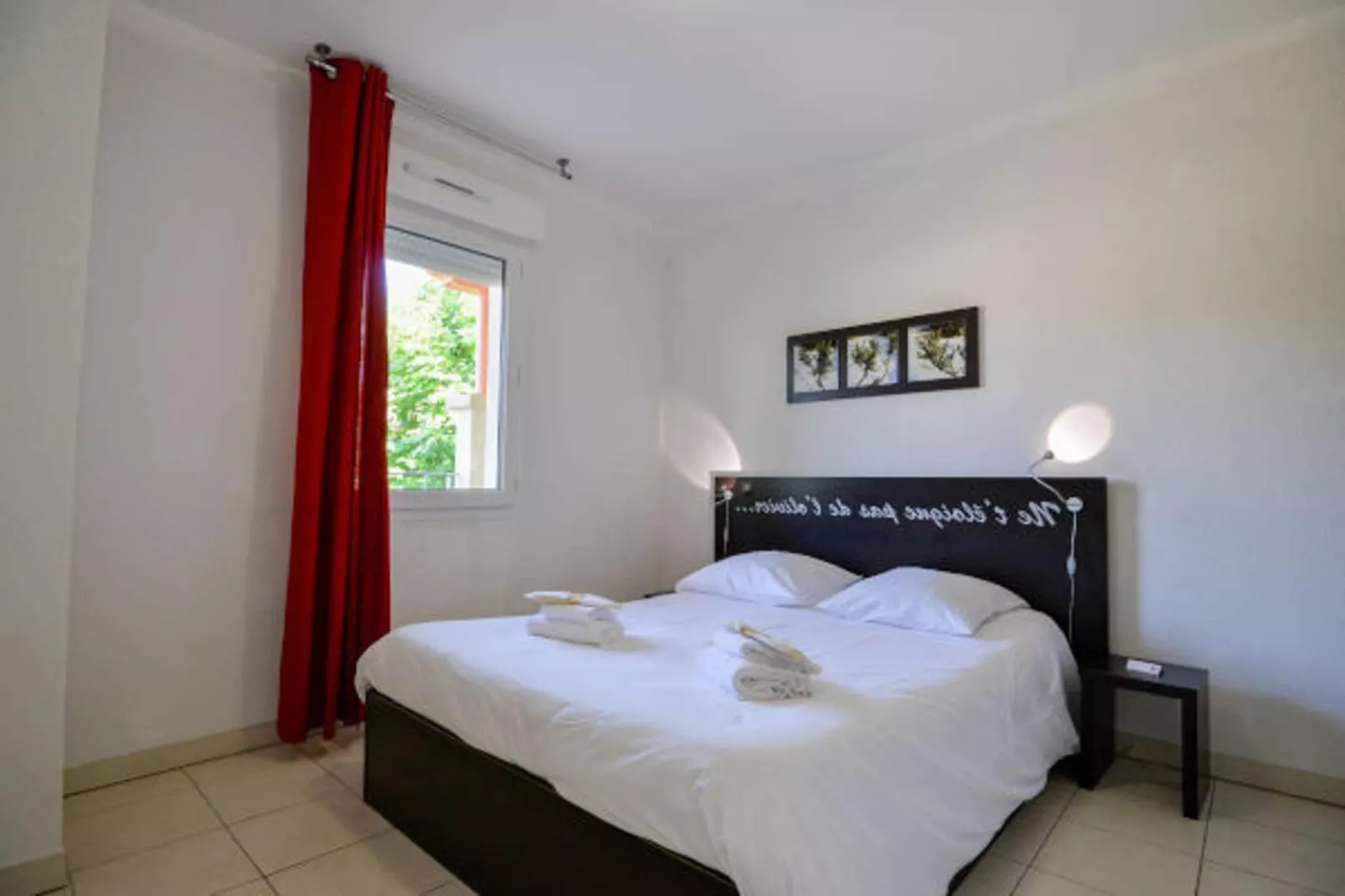 Résidence du Château de Jouarres - Azille // Apt Mezzanine 4 pers-Bedroom