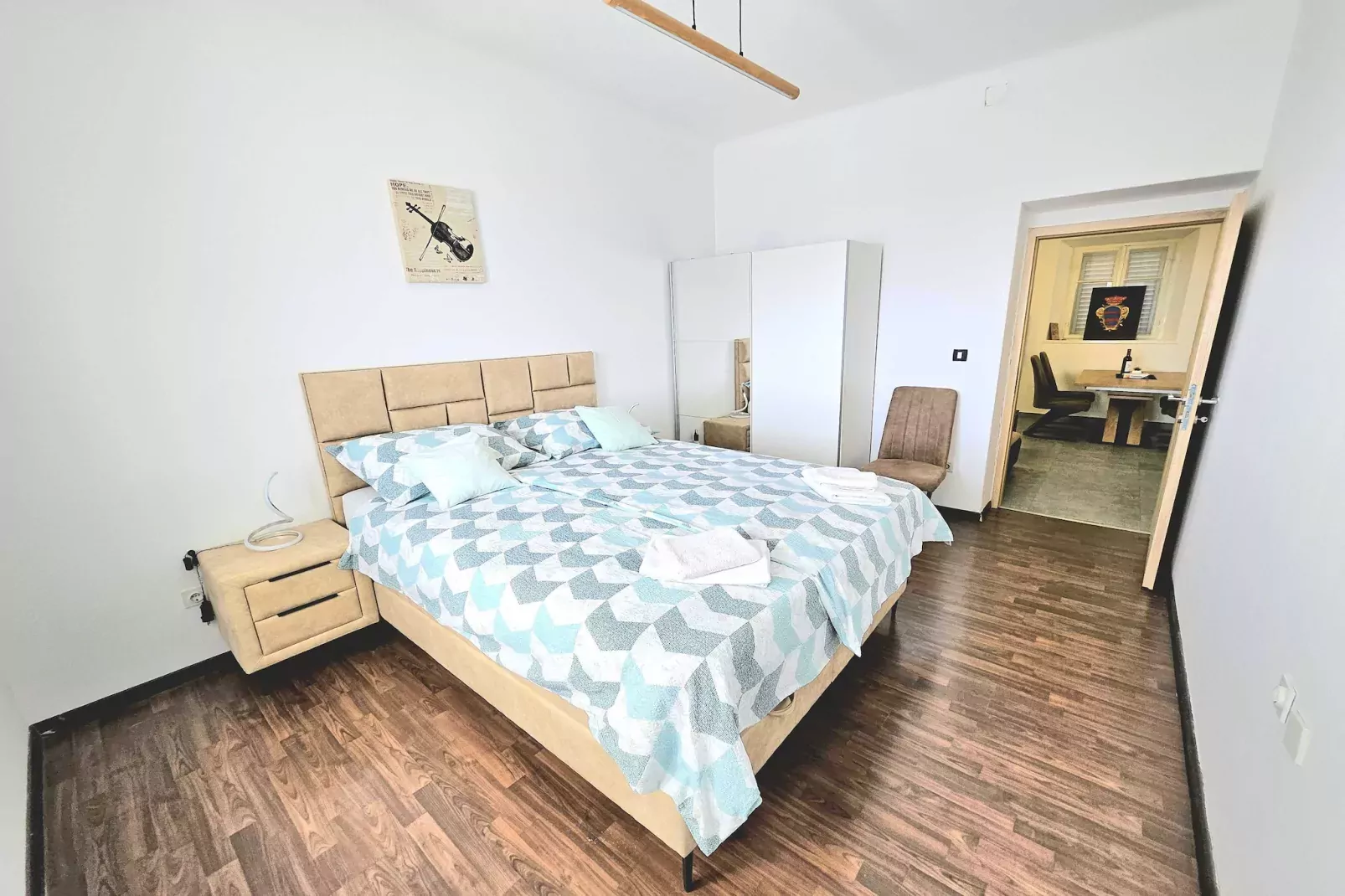 DUxperience Apartment - Two Bedroom Apartment with Terrace and Sea View-Bedroom