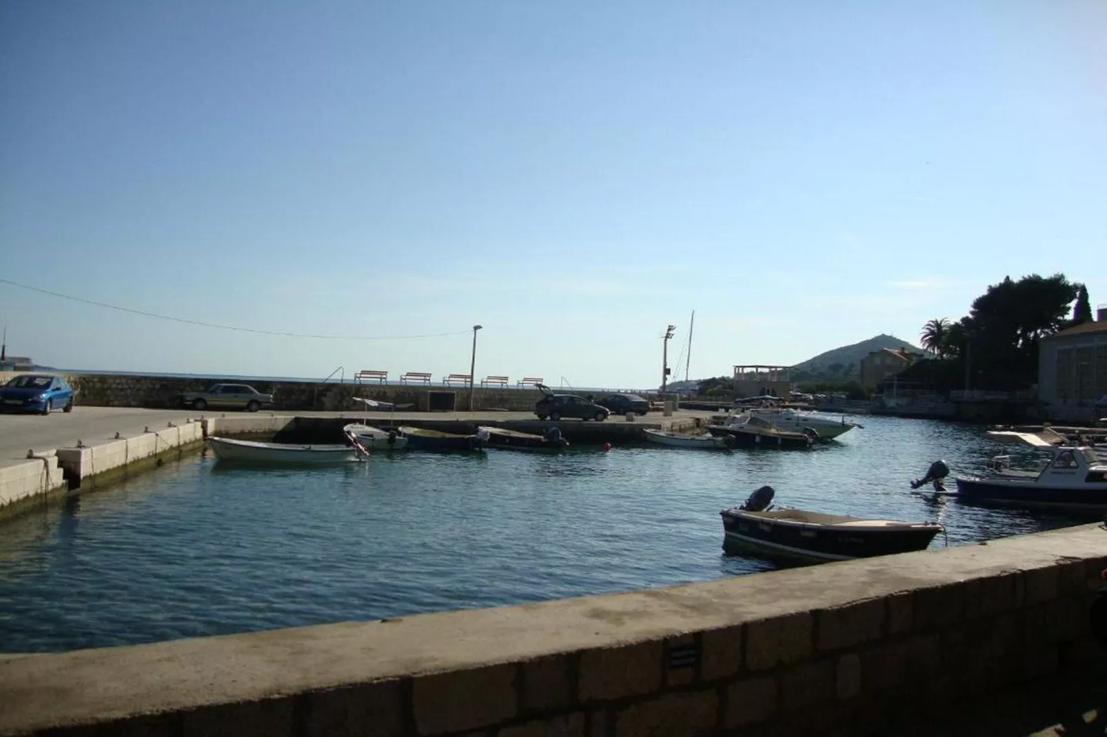 Apartments Villa Mare - One Bedroom Apartment with Balcony and Sea View A3-Areas summer 1km