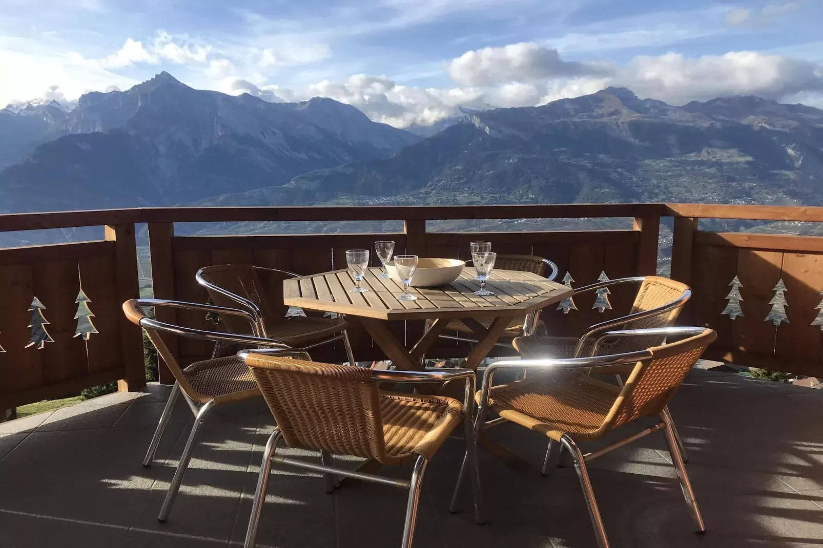 Perce Neige PN H - VIEW & CENTER Apartment 10 per-Terrace balcony
