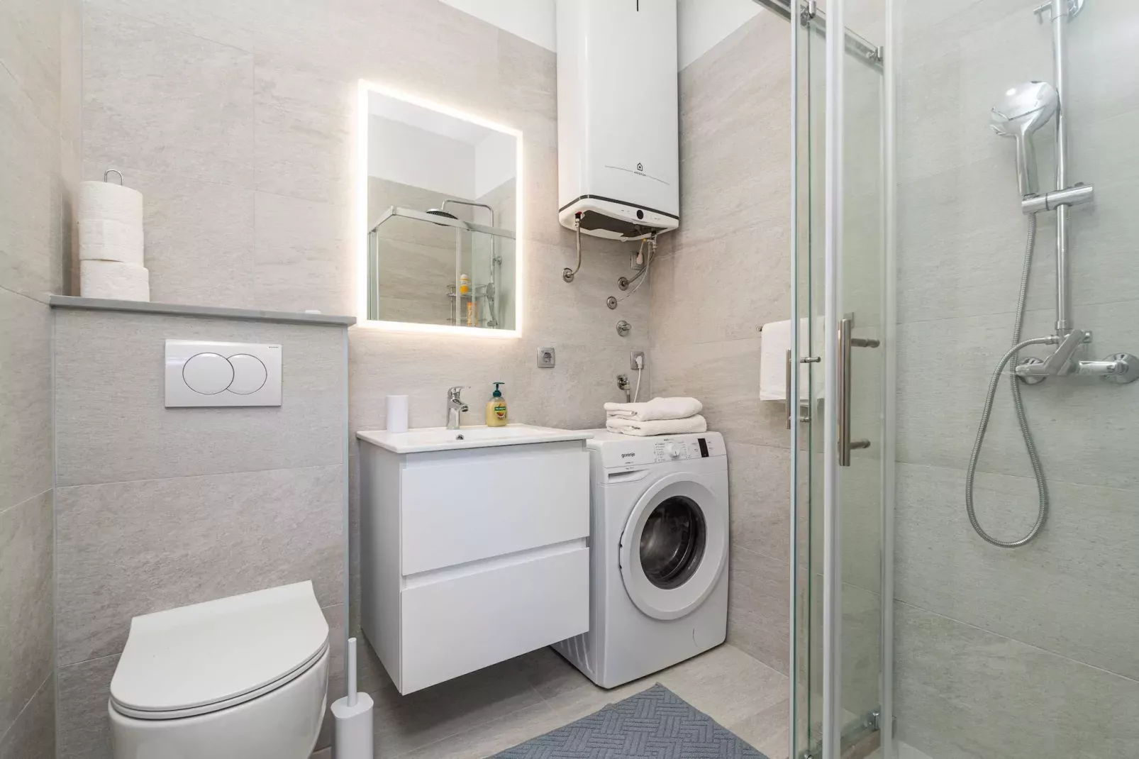 Apartments Vulicevic - Apartment Vulicevic A2 ( free private parking )-Bathroom