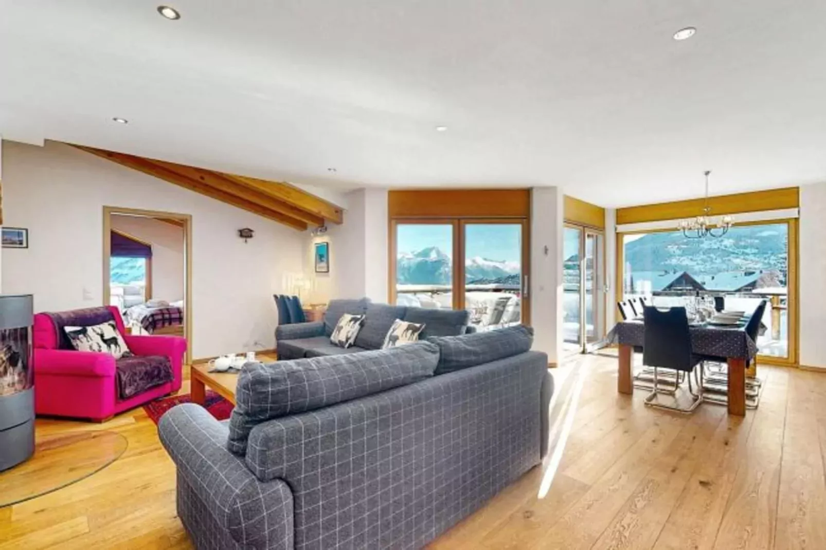 Magrappé M 229 - SKI LIFT apartment 10 pers-Living room