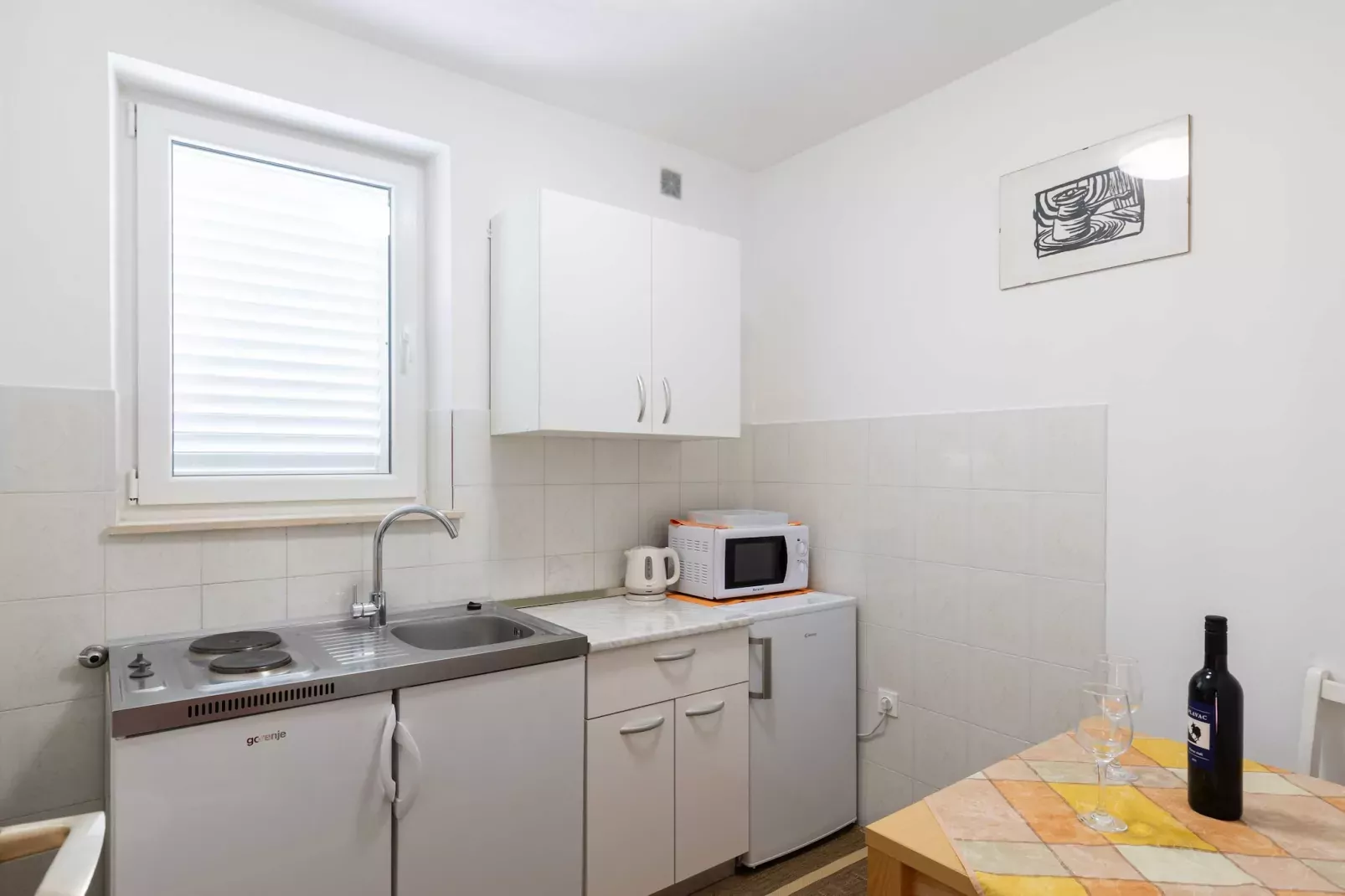 Guest House Vulic - Studio Apartment with Terrace-Kitchen