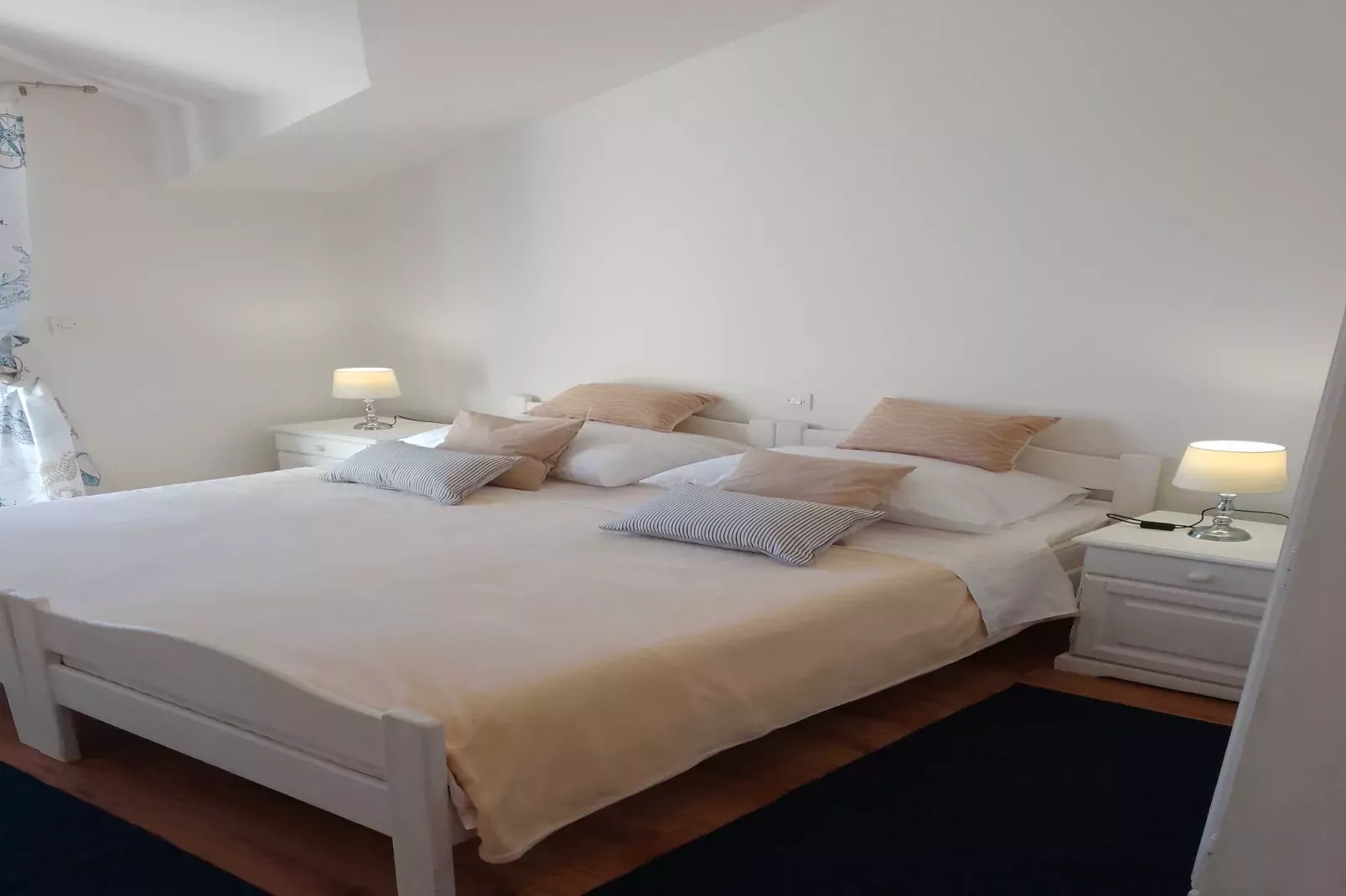 Apartments Laura Mljet - Comfort One Bedroom Apartment with Balcony and Sea View-Chambre