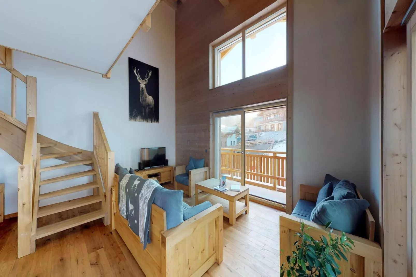 Les Mayens MB 022 - LUXURY apartment 14 pers-Salon