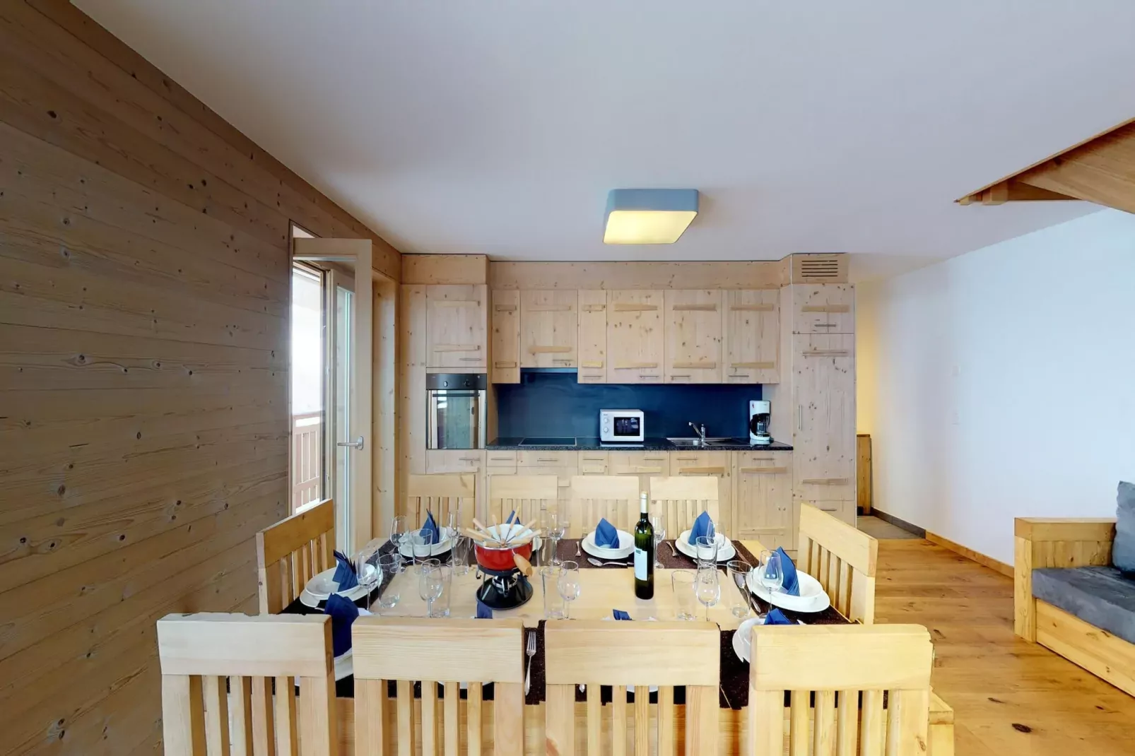 Les Mayens MB 022 - LUXURY apartment 14 pers-Salle à manger