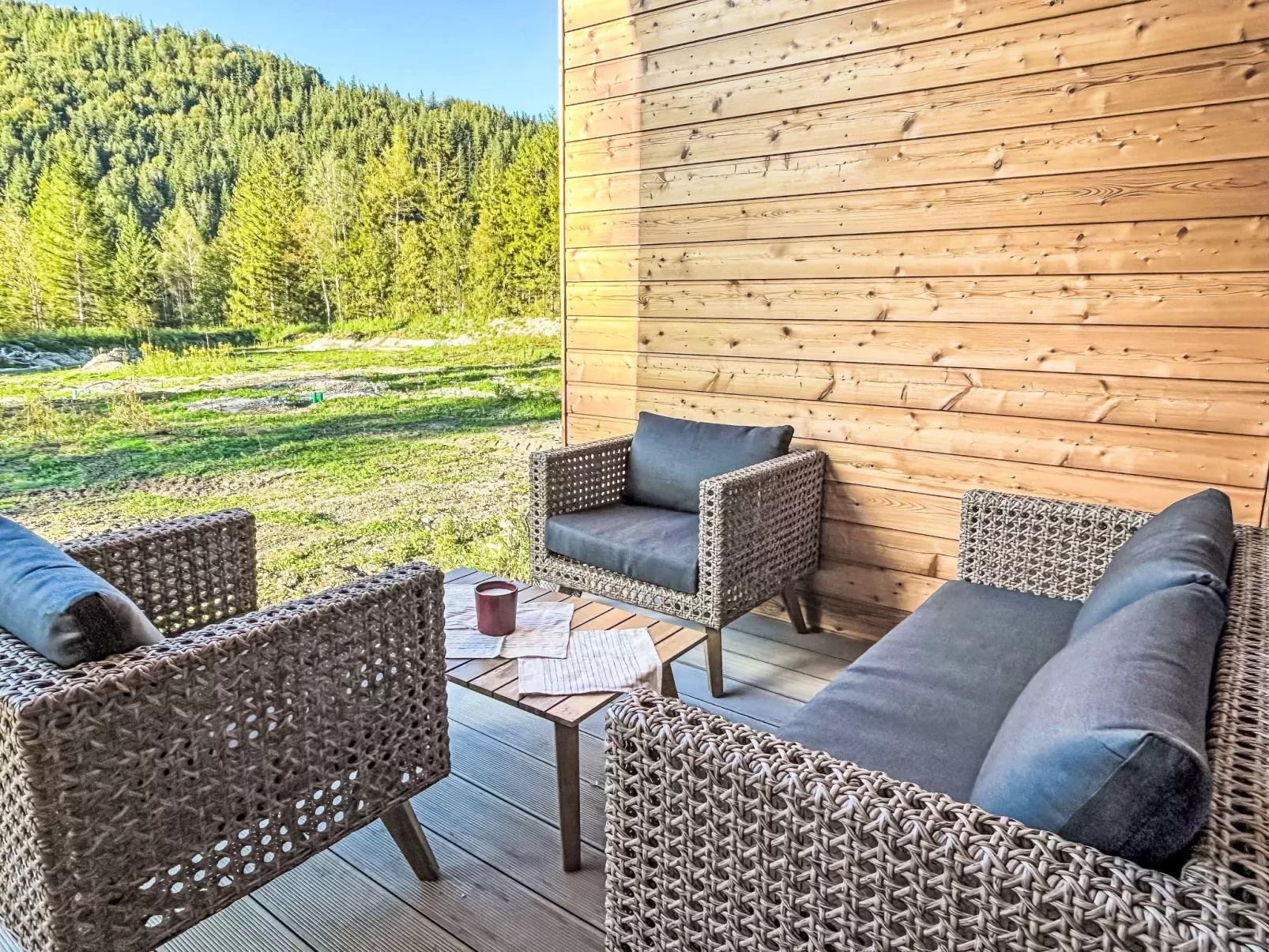 Tiny Haus Glockenalm-Chalet Wendelstein-Inside