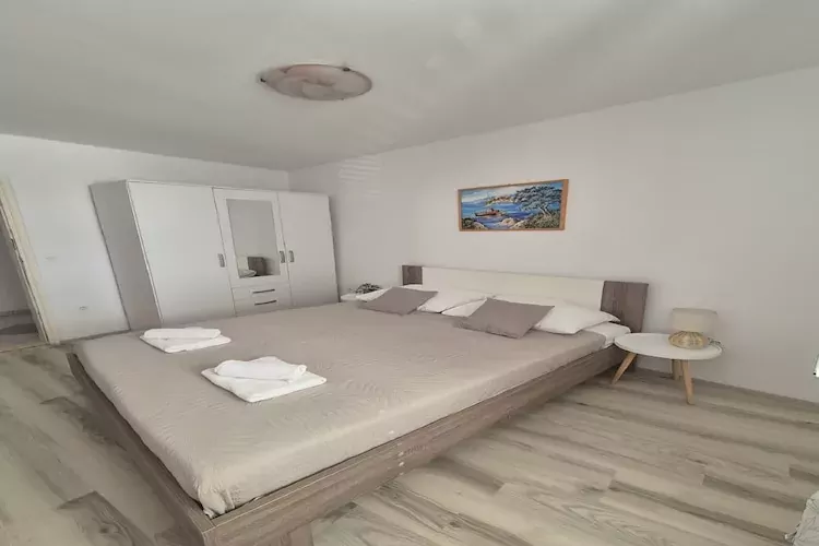 Apartments Matea - One-Bedroom Apartment with Sea View - (Štikovica)-Bedroom