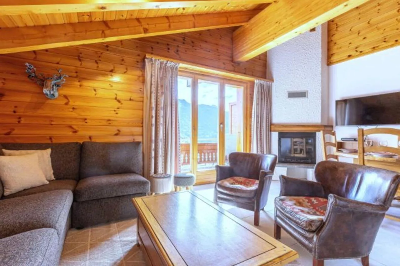 Greppons P 003 - MOUNTAIN apartment 7 pers-Wohnzimmer