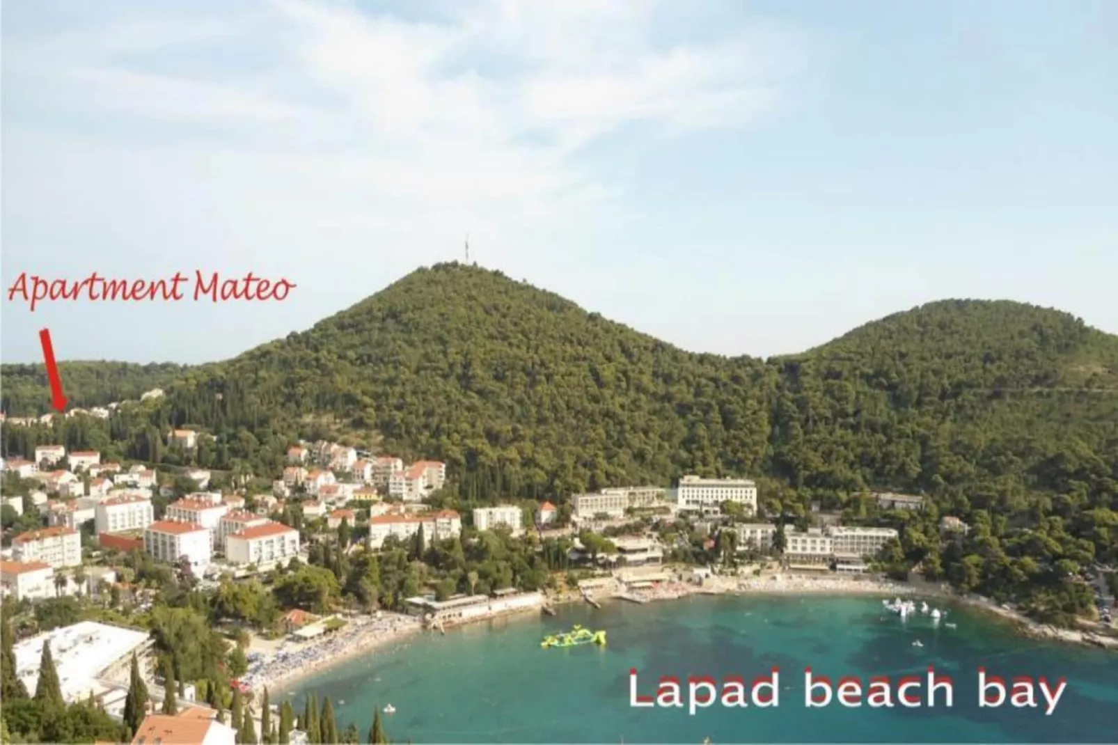 Apartment Mateo Lapad - Studio Apartment with Terrace and Garden View-Gebiete Sommer 1 km