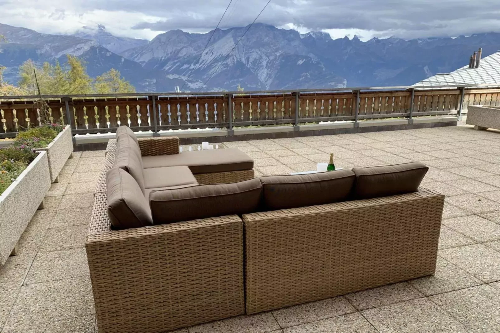Hauts de Veysonnaz HV1 002 - SAUNA apartment 6 per-Terrace balcony